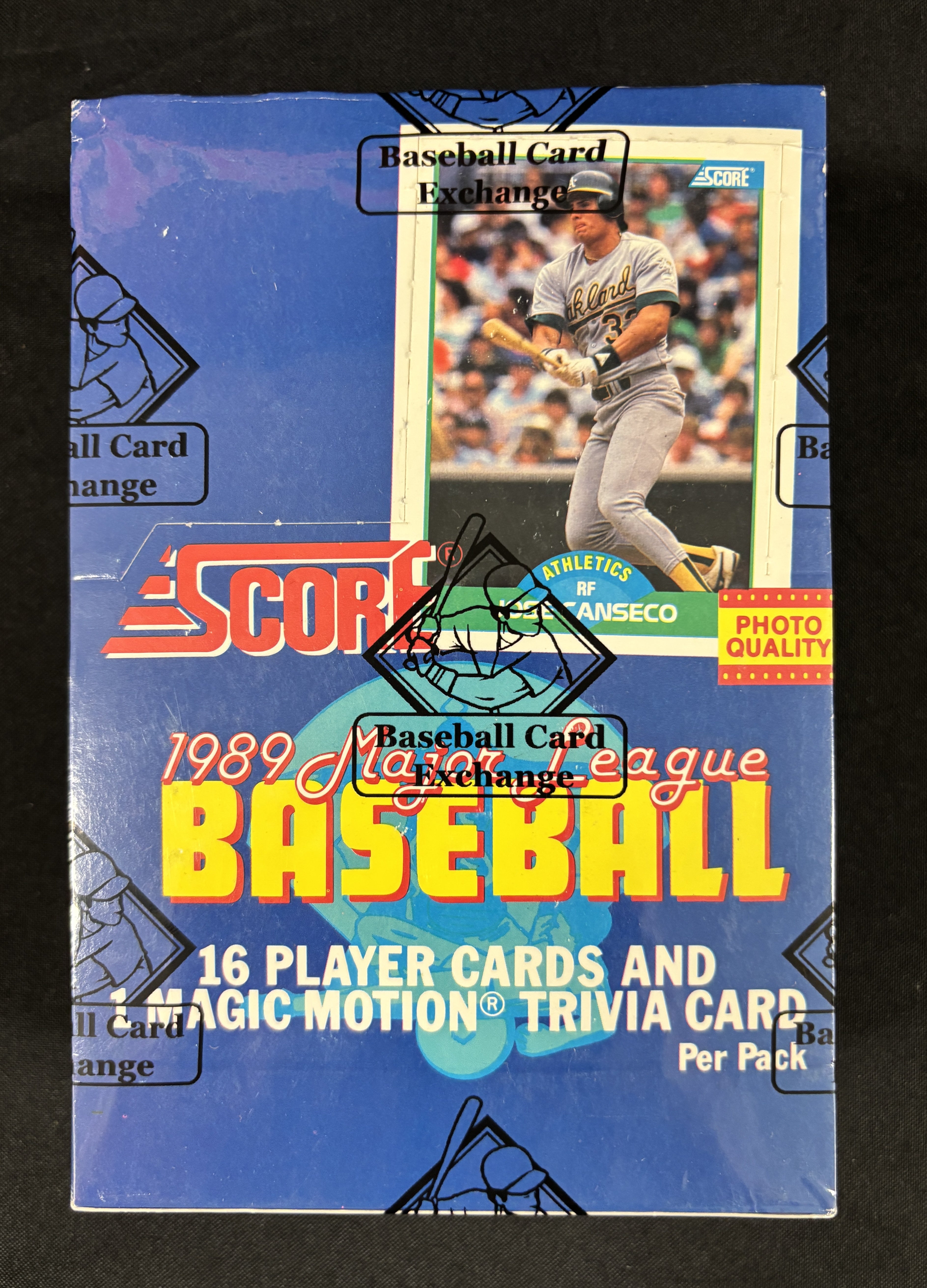 1989 Score Baseball Box BBCE Wrapped/Sealed