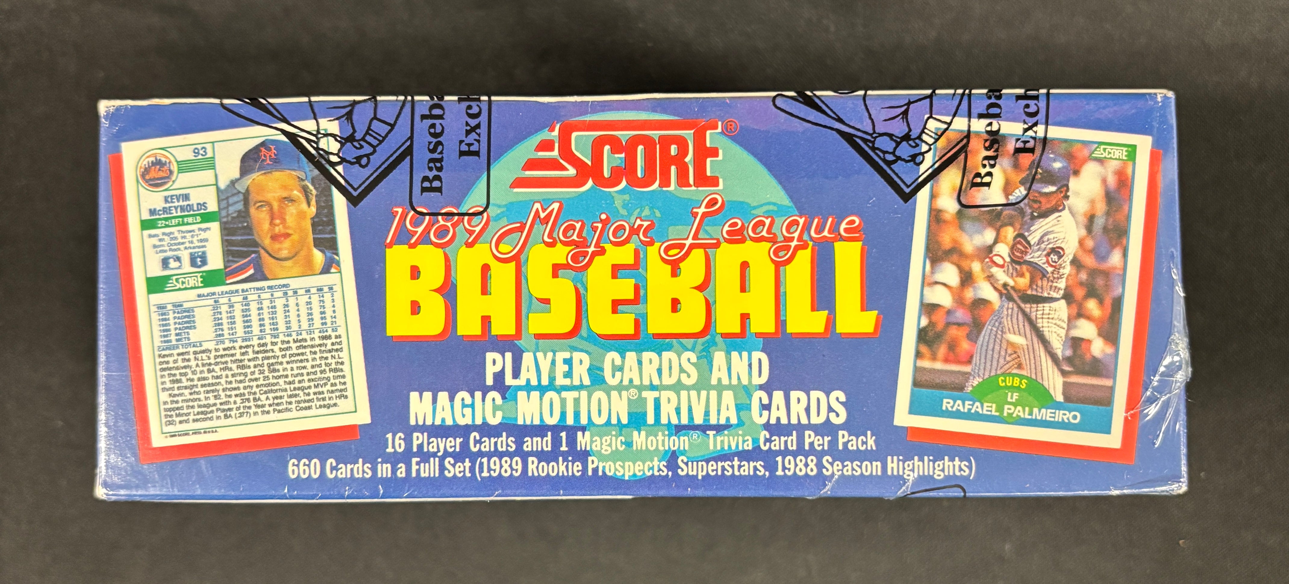 1989 Score Baseball Box BBCE Wrapped/Sealed