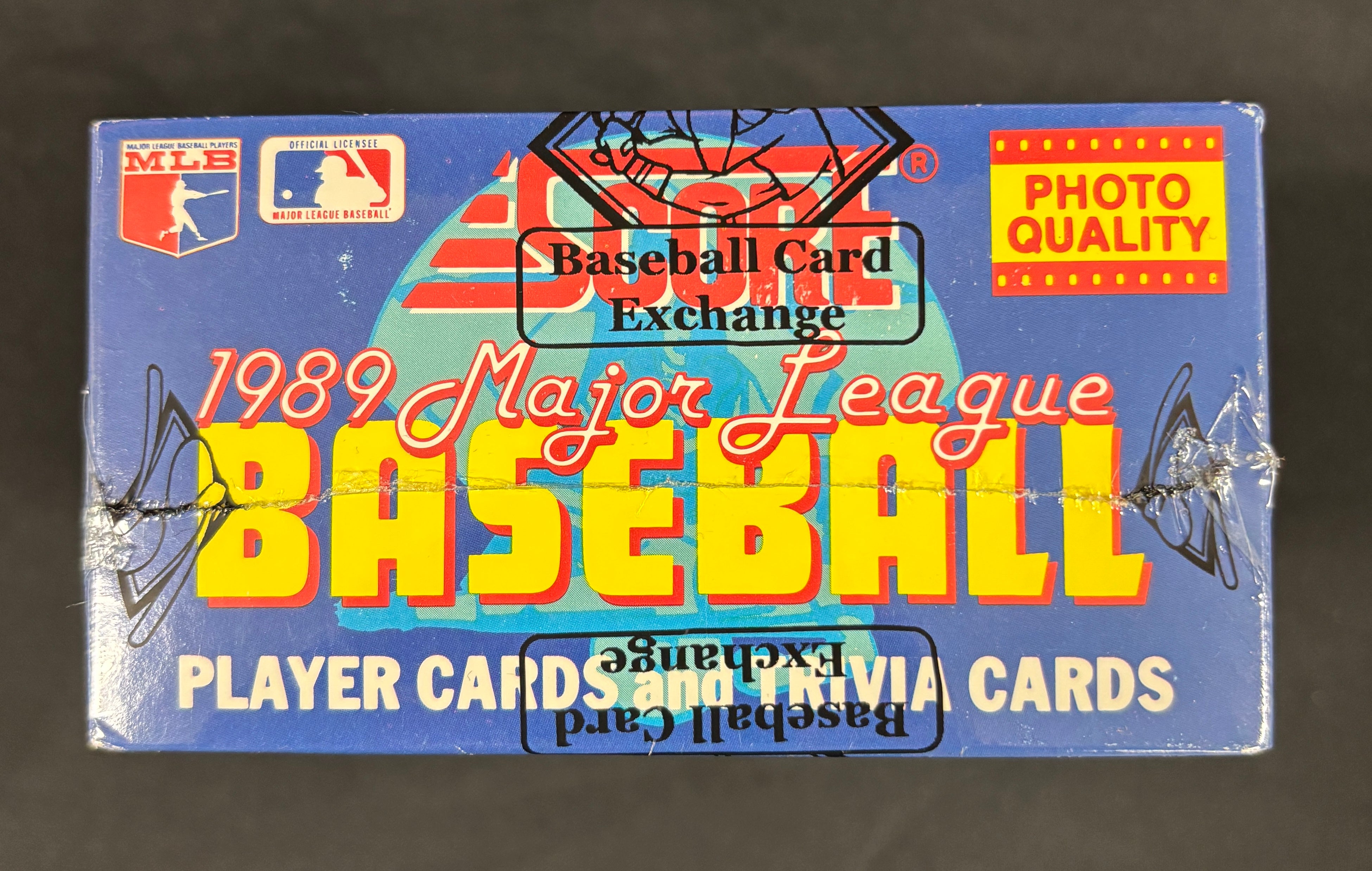 1989 Score Baseball Box BBCE Wrapped/Sealed