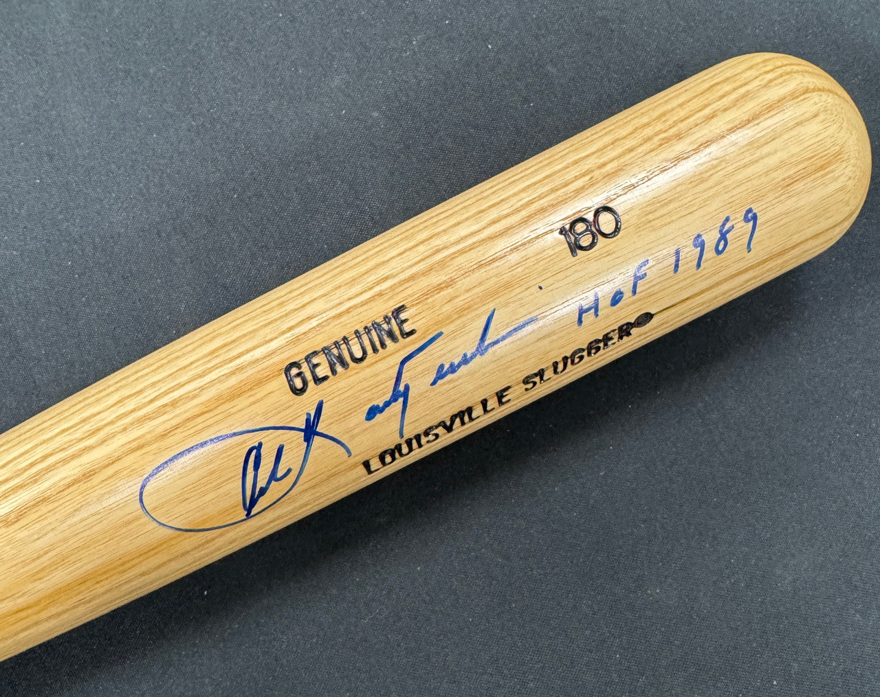Carl Yastrzemski Signed Autographed Inscribed Louisville Baseball Bat JSA *739