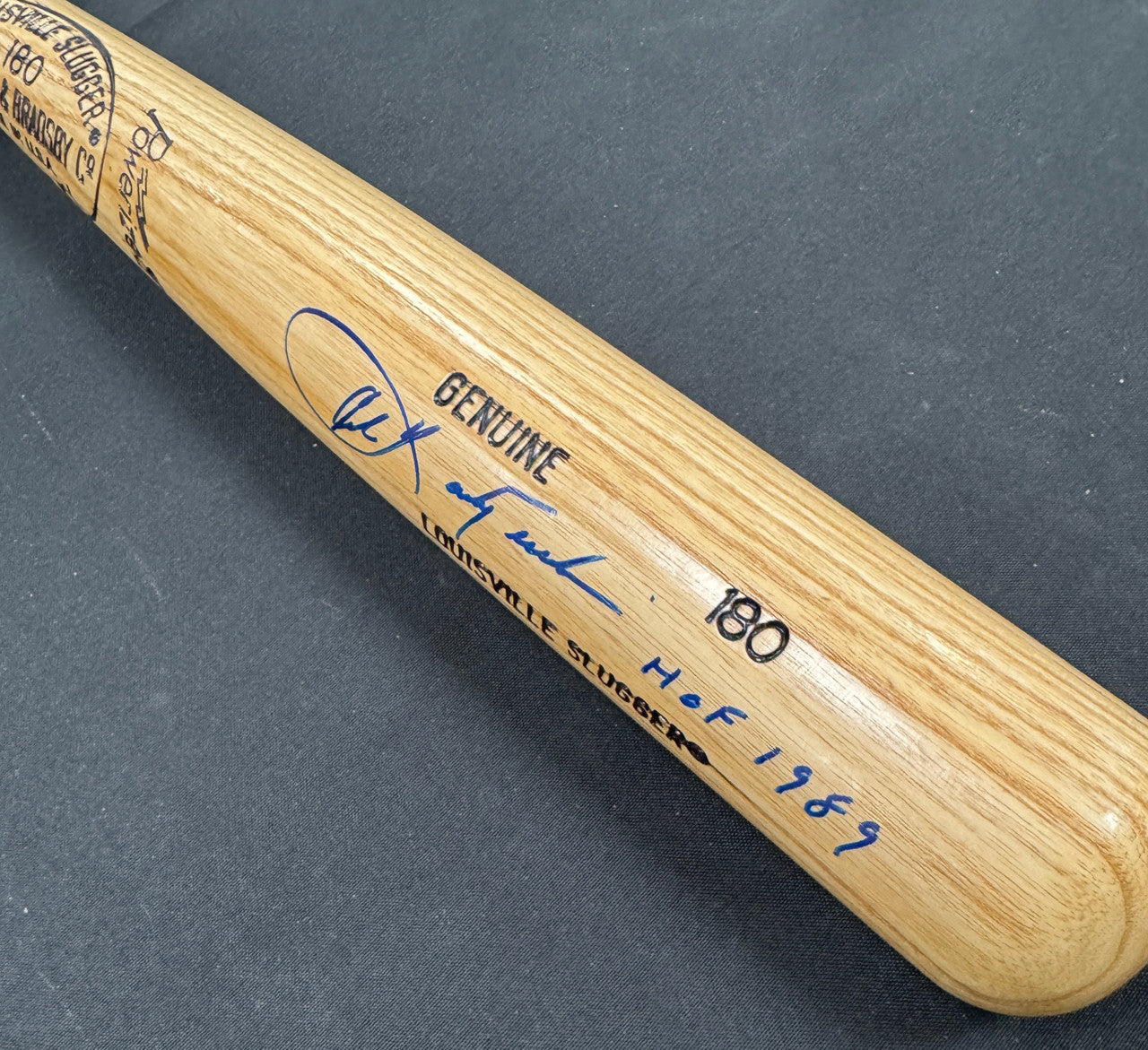 Carl Yastrzemski Signed Autographed Inscribed Louisville Baseball Bat JSA *739
