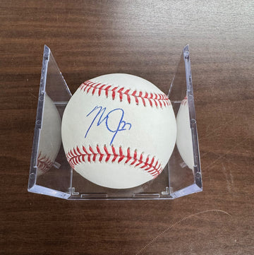 Mike Trout Signed Autographed Rawlings OML Baseball PSA DNA