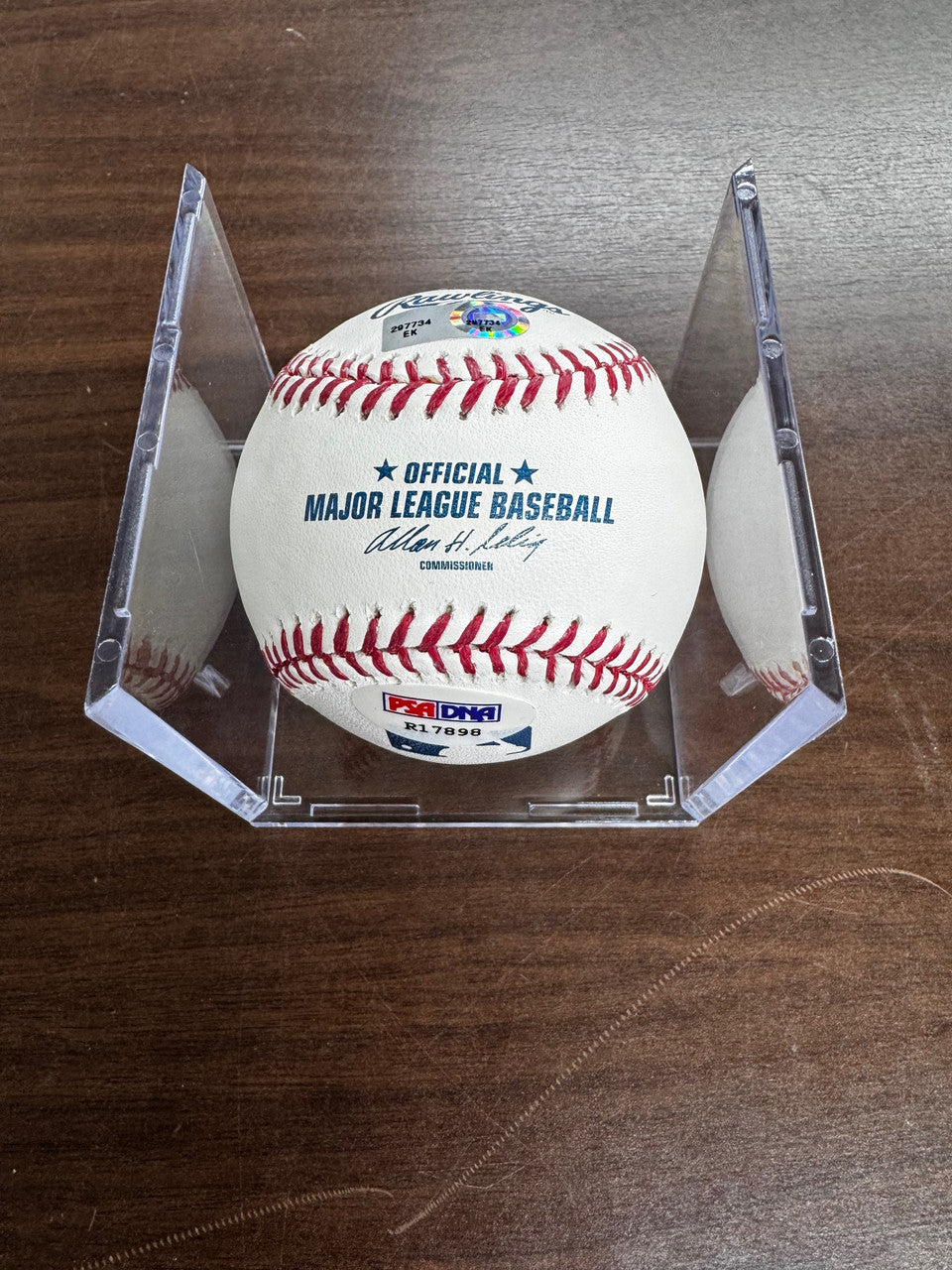 Mike Trout Signed Autographed Rawlings OML Baseball PSA DNA