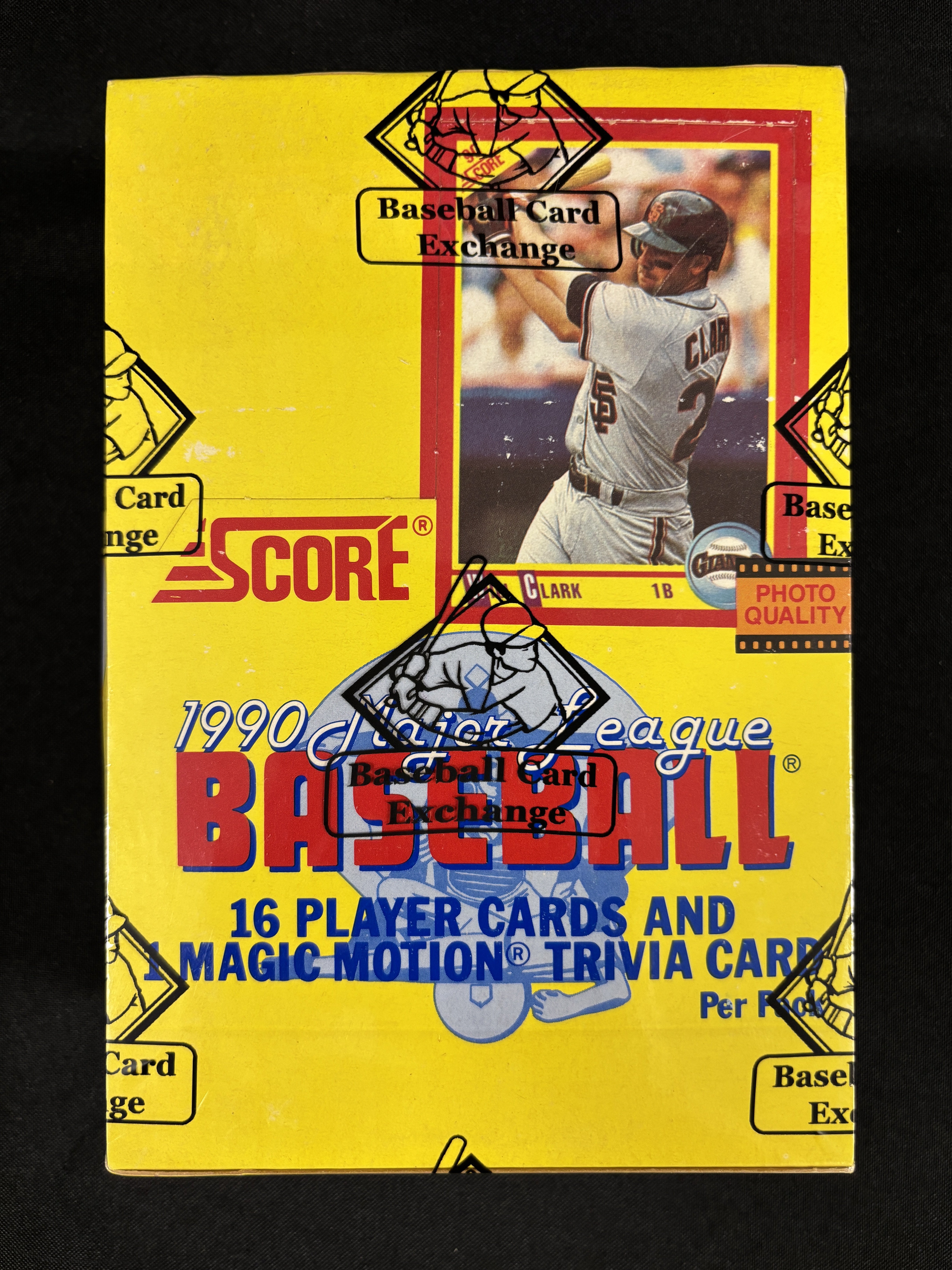 1990 Score Baseball Box BBCE Wrapped/Sealed FASC