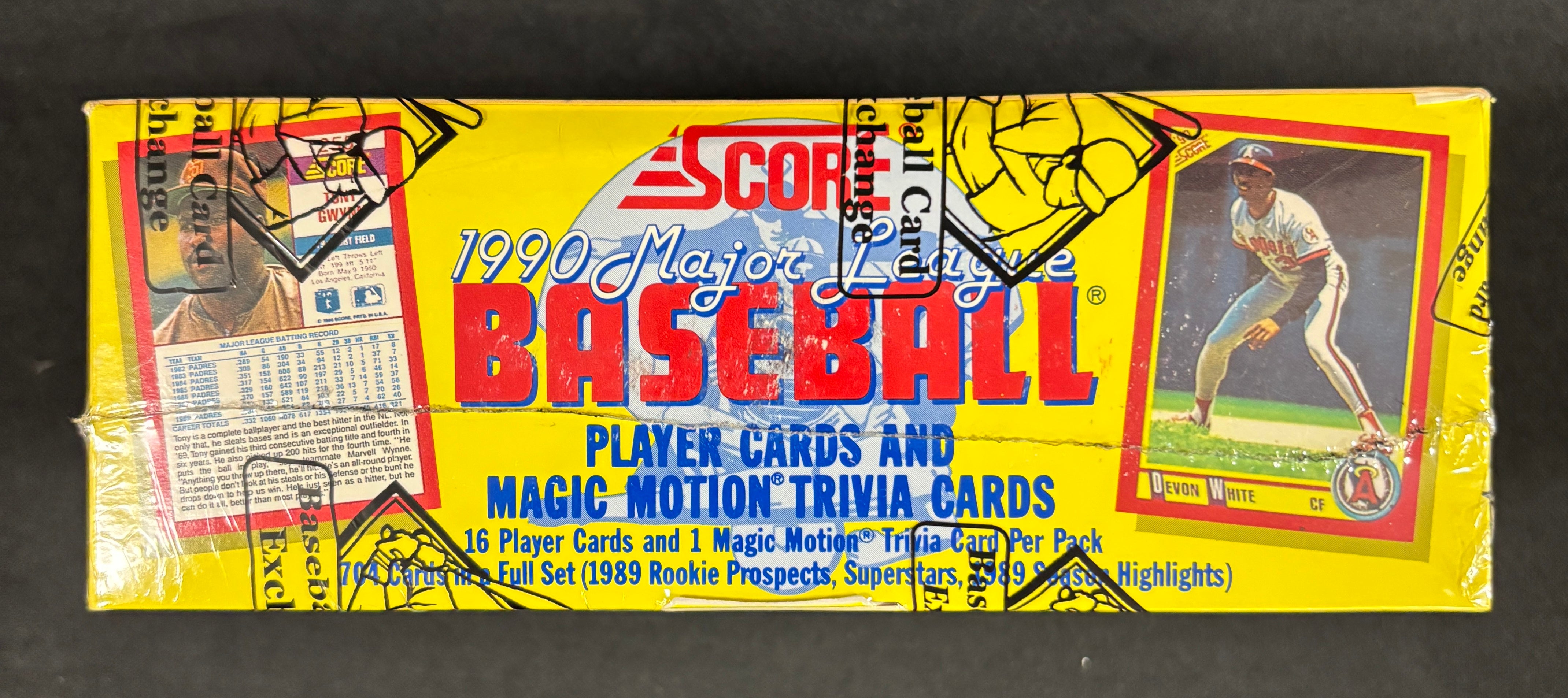 1990 Score Baseball Box BBCE Wrapped/Sealed FASC