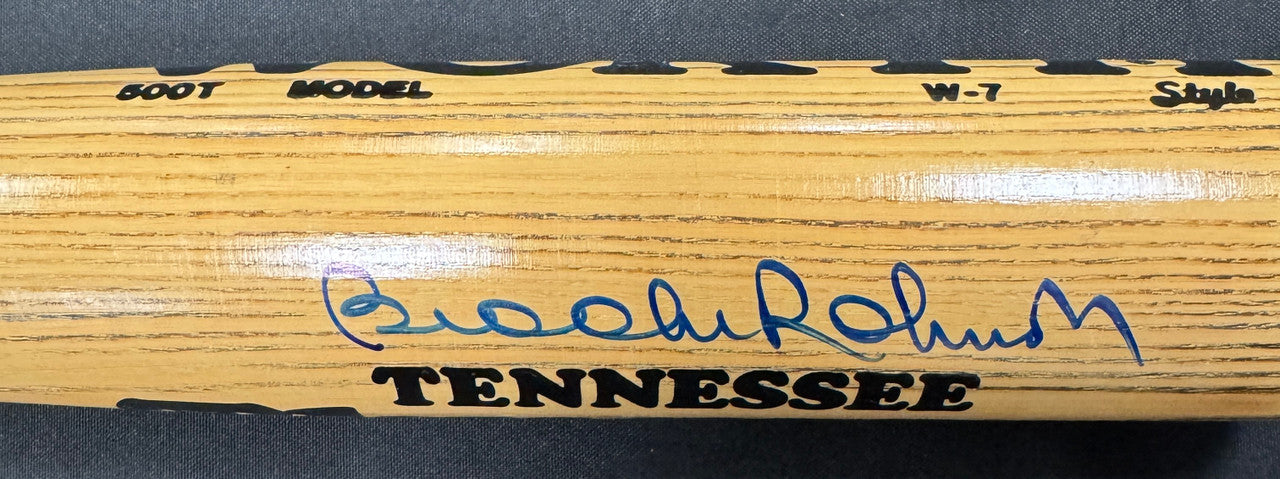 Brooks Robinson Signed Autographed Tennessee Thumper Baseball Bat JSA *767