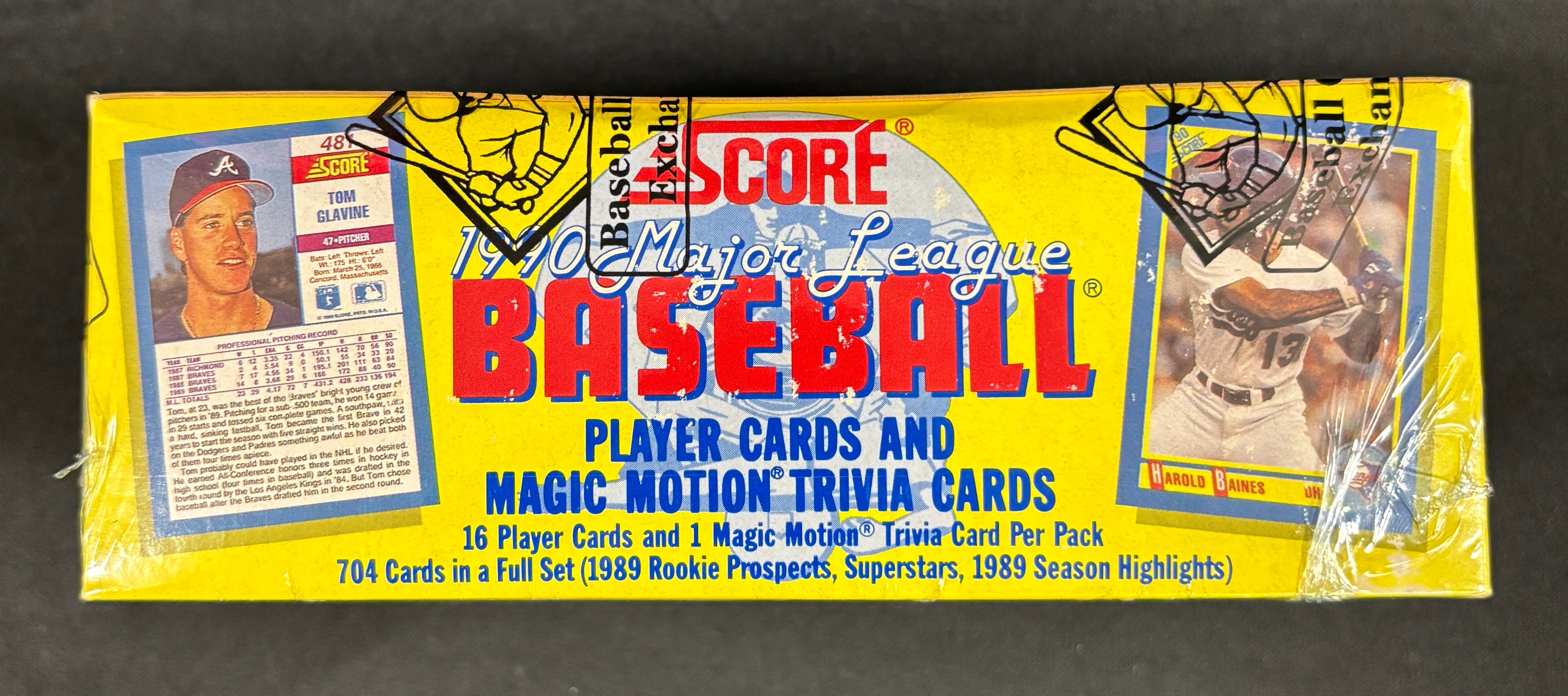 1990 Score Baseball Box BBCE Wrapped/Sealed FASC