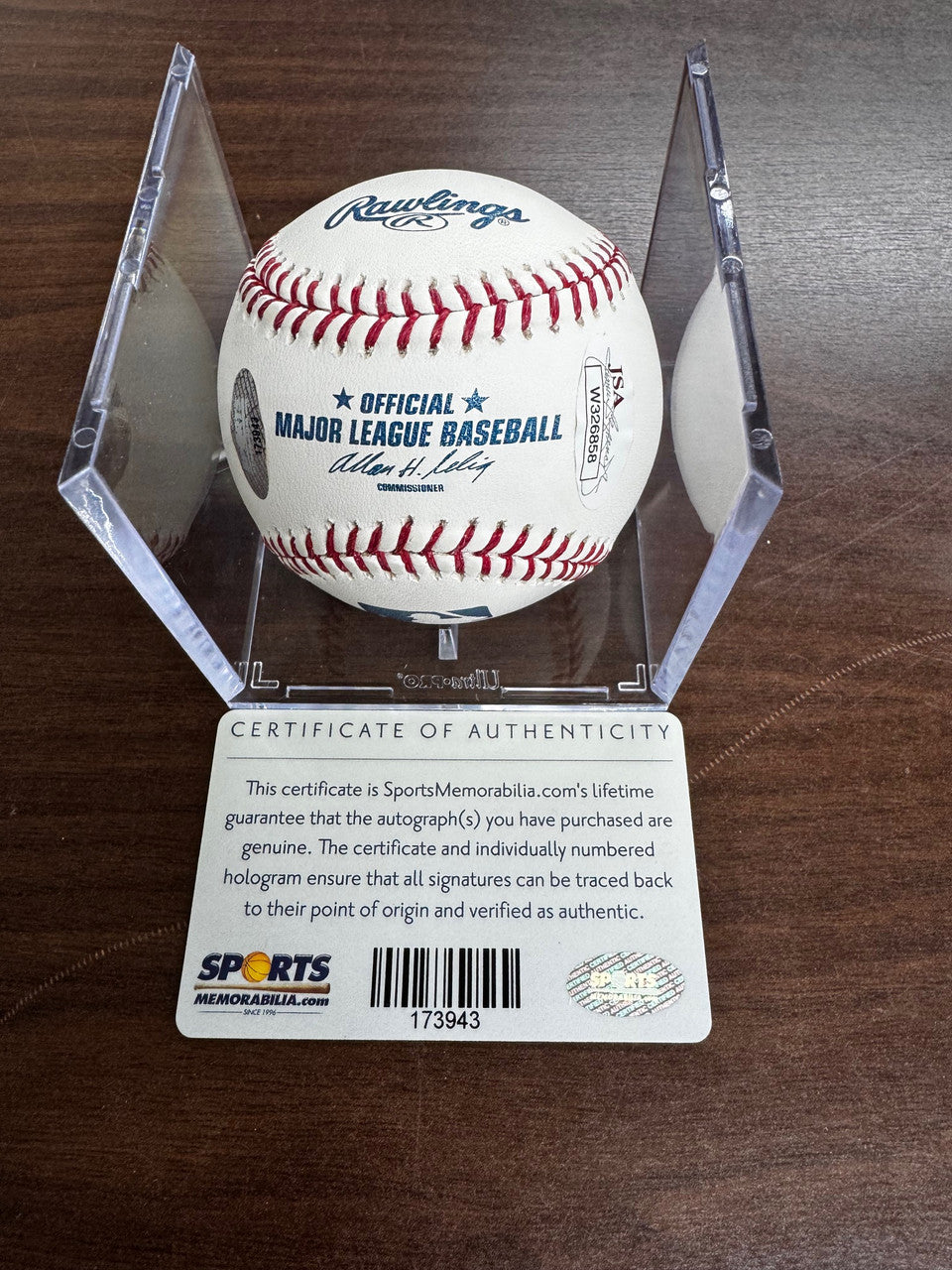 Brooks Robinson Signed Autographed Rawlings OML Baseball JSA
