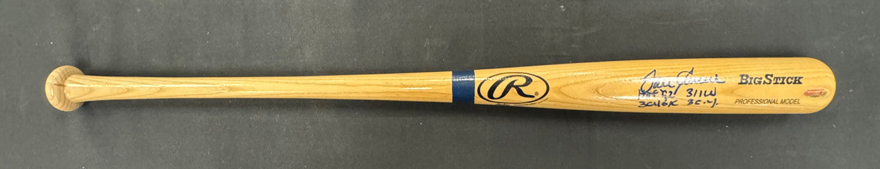 Tom Seaver Signed Autographed Inscribed Rawlings Baseball Bat JSA *756