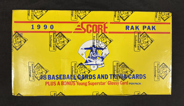 1990 Score Baseball Rack Box BBCE Wrapped/Sealed