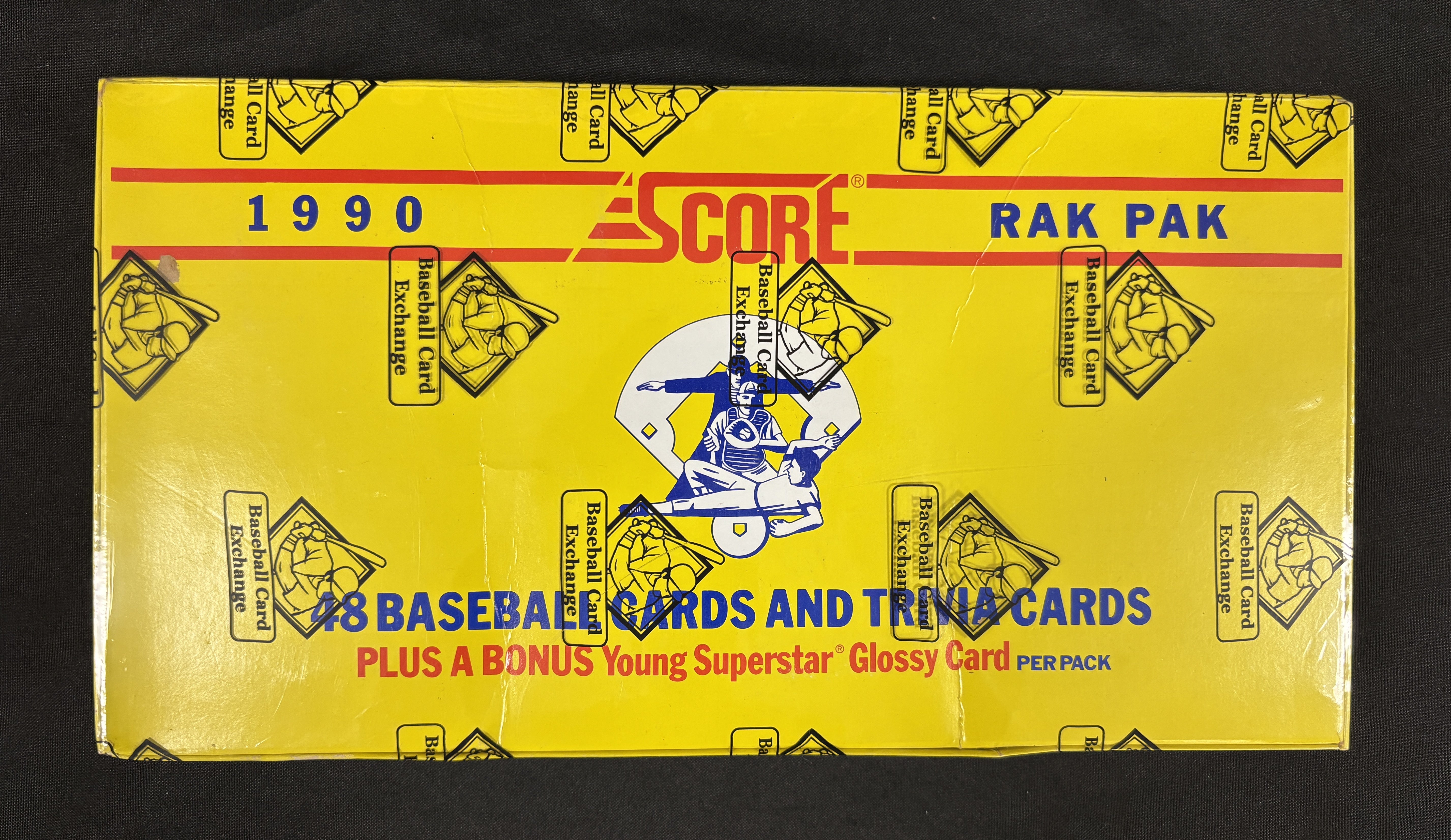 1990 Score Baseball Rack Box BBCE Wrapped/Sealed