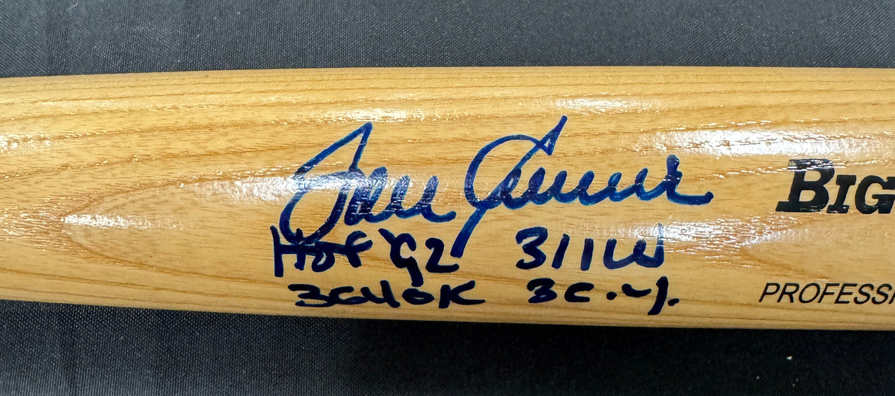 Tom Seaver Signed Autographed Inscribed Rawlings Baseball Bat JSA *756