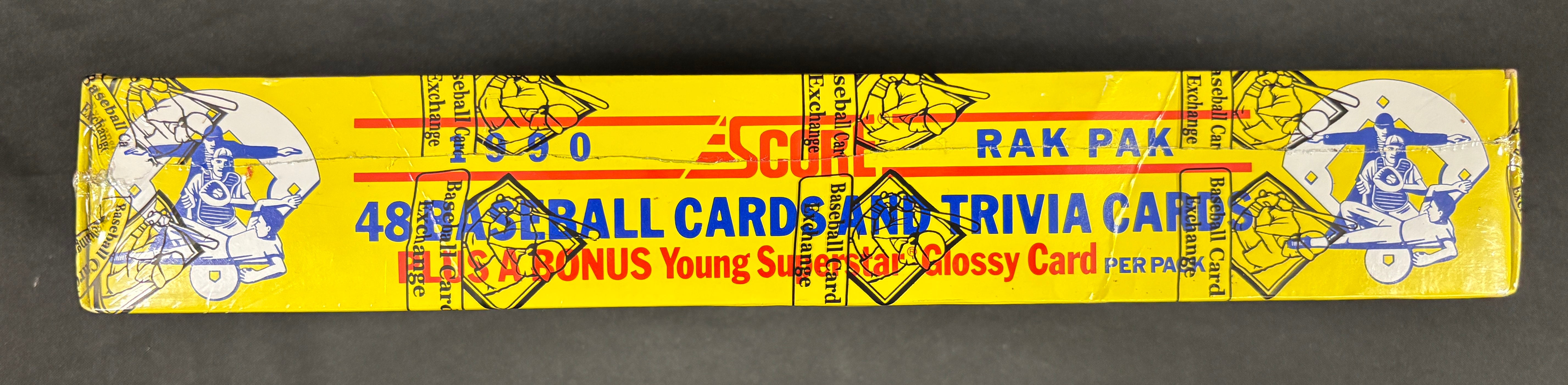 1990 Score Baseball Rack Box BBCE Wrapped/Sealed
