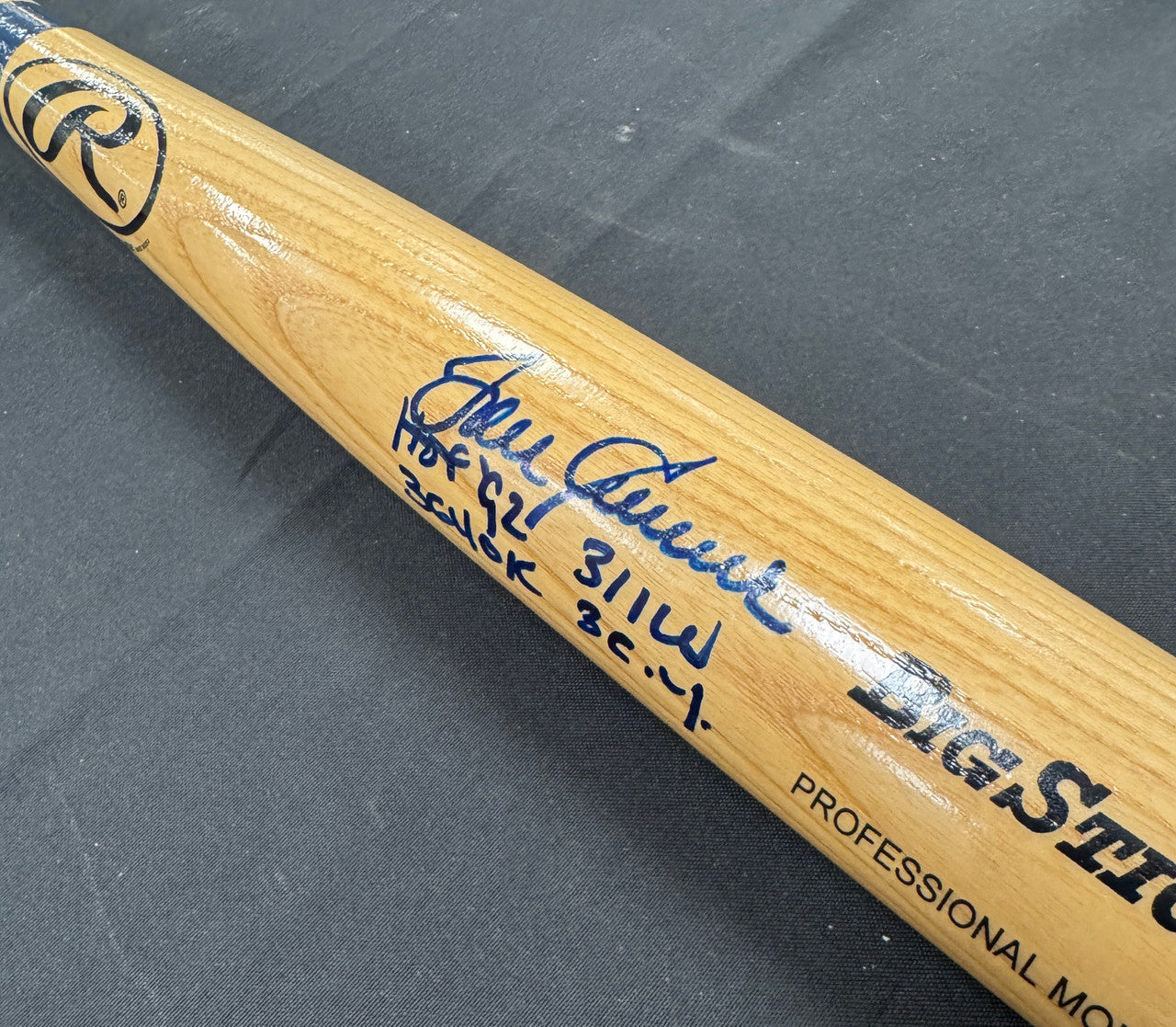 Tom Seaver Signed Autographed Inscribed Rawlings Baseball Bat JSA *756