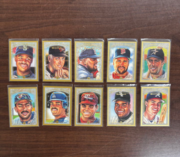 1996 Donruss Diamond Kings Baseball Complete Set (10) /10000