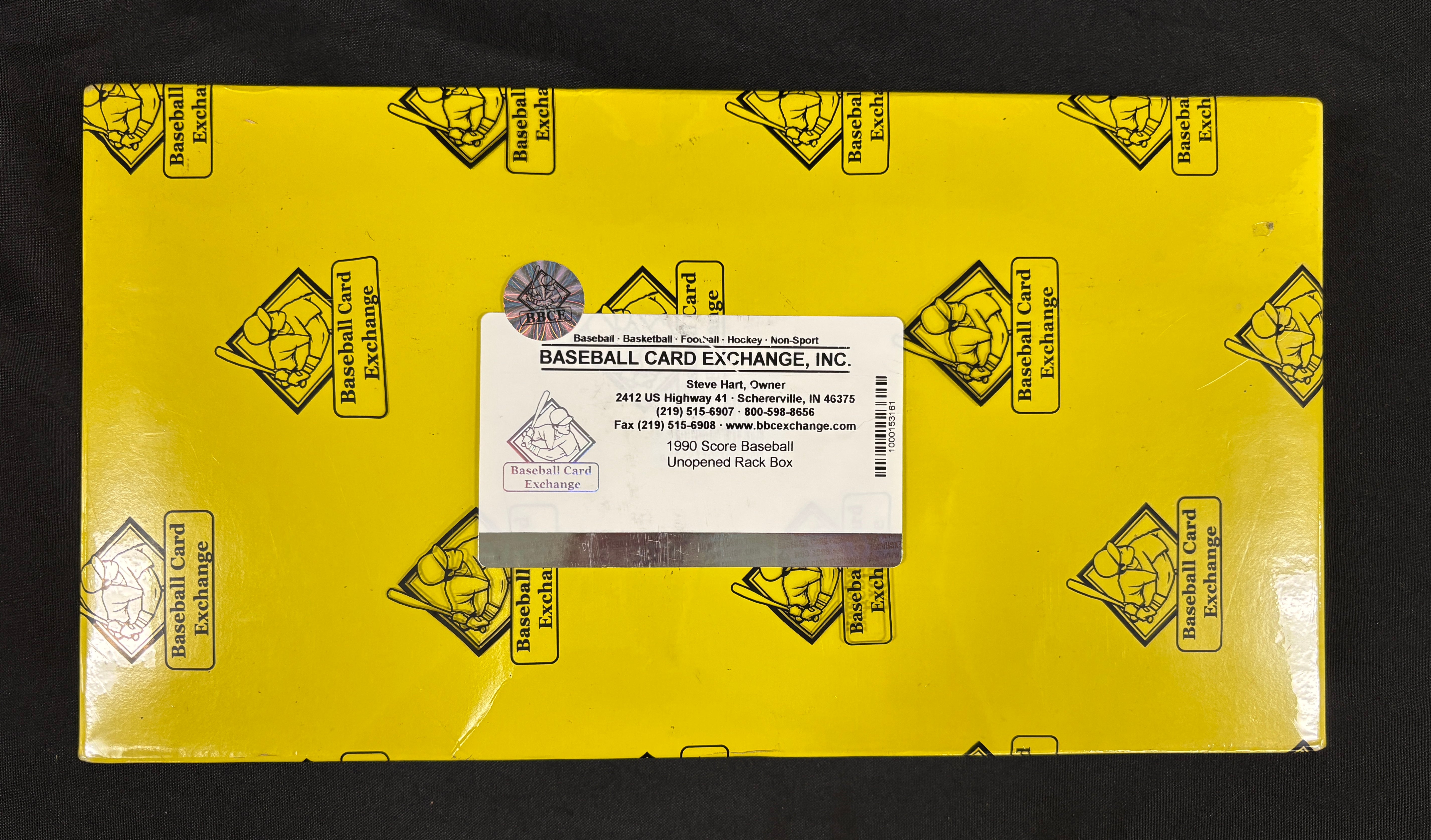 1990 Score Baseball Rack Box BBCE Wrapped/Sealed