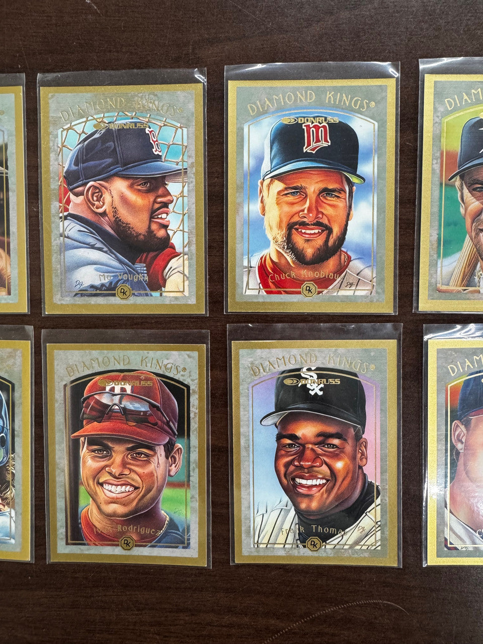 1996 Donruss Diamond Kings Baseball Complete Set (10) /10000
