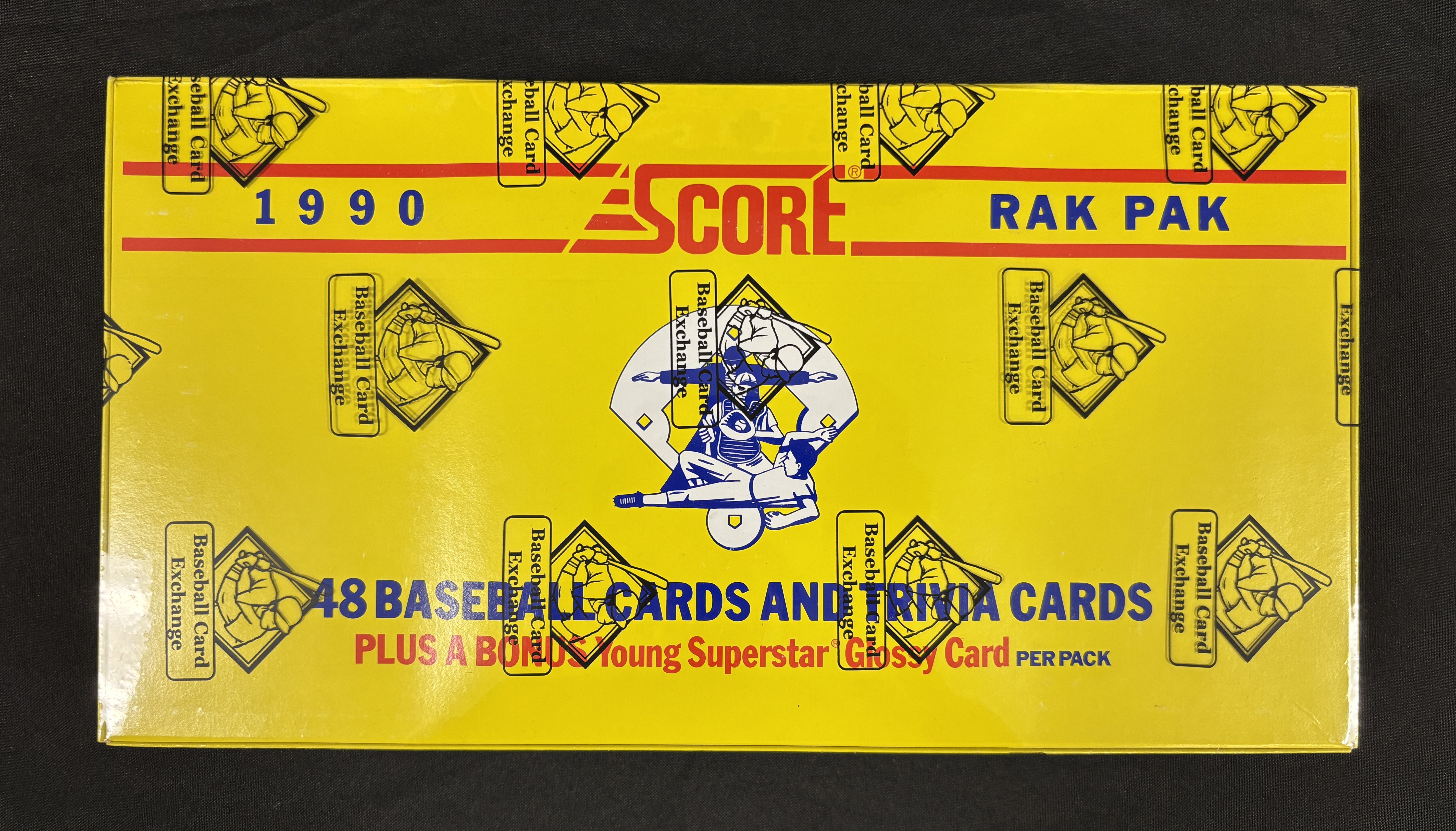 1990 Score Baseball Rack Box BBCE Wrapped/Sealed FASC