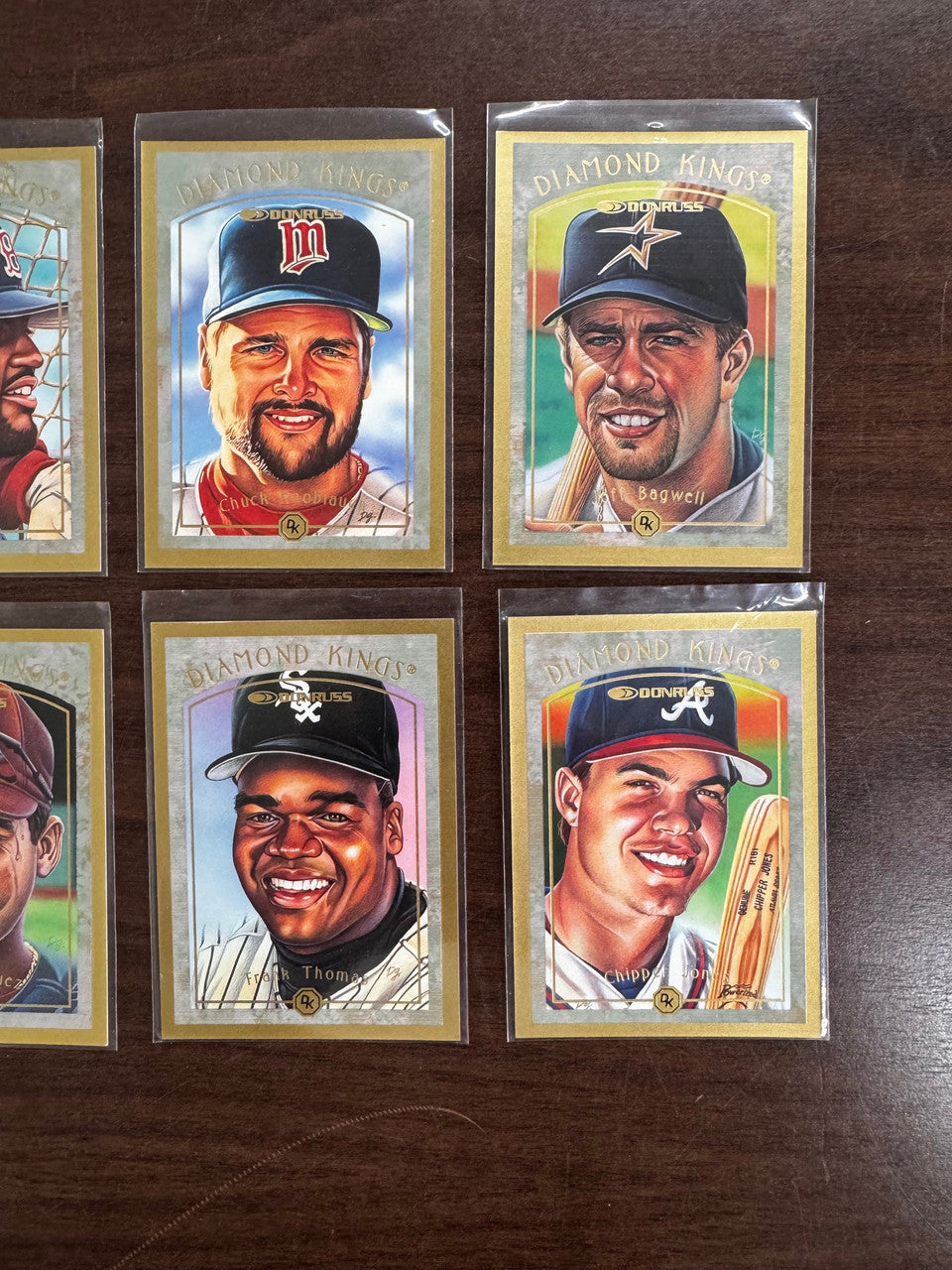 1996 Donruss Diamond Kings Baseball Complete Set (10) /10000