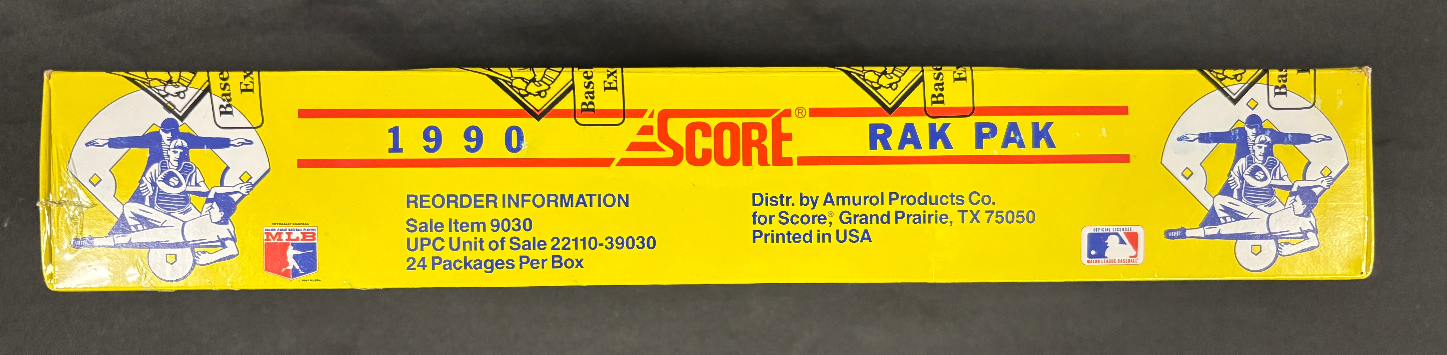 1990 Score Baseball Rack Box BBCE Wrapped/Sealed FASC