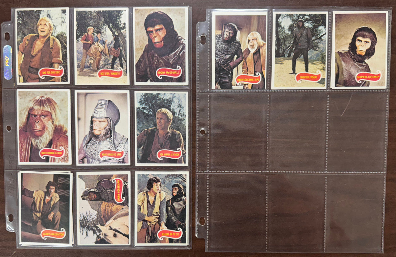 1975 Topps Planet of the Apes Complete Card Set (66) EX