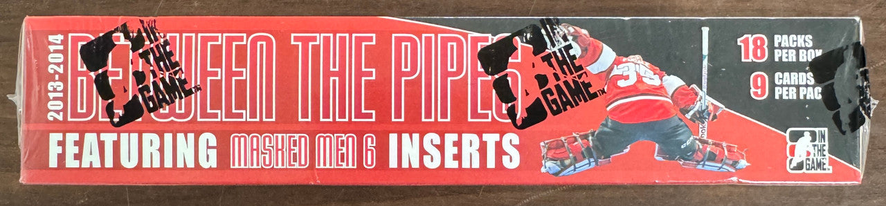 2013/14 In The Game Between The Pipes Hockey 18 Pack Box Factory Sealed