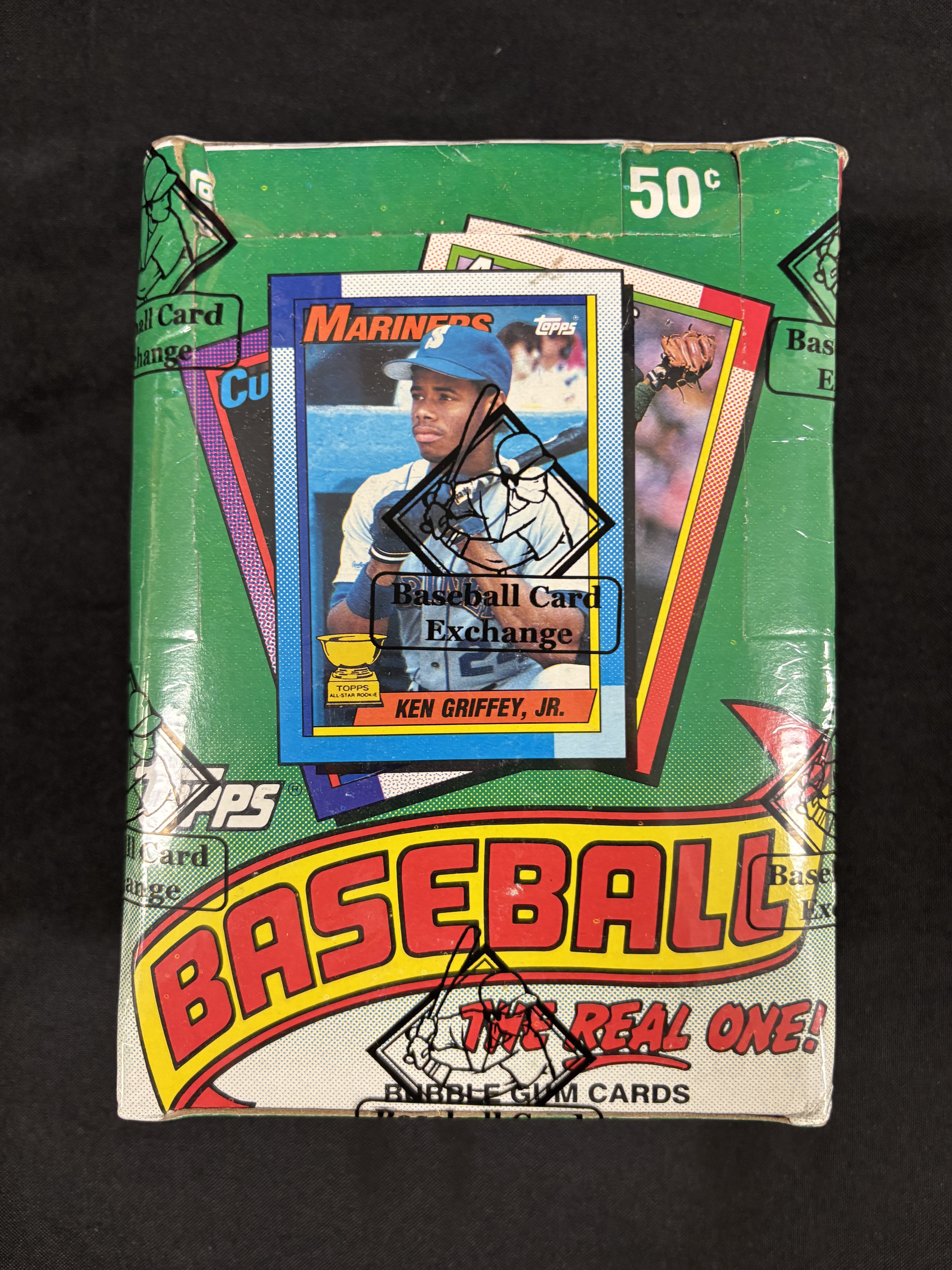 1990 Topps Baseball Wax Box BBCE Wrapped/Sealed