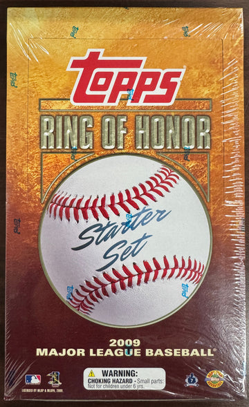 2009 Topps Baseball Ring of Honor Starter Set 36 Pack Box Factory Sealed