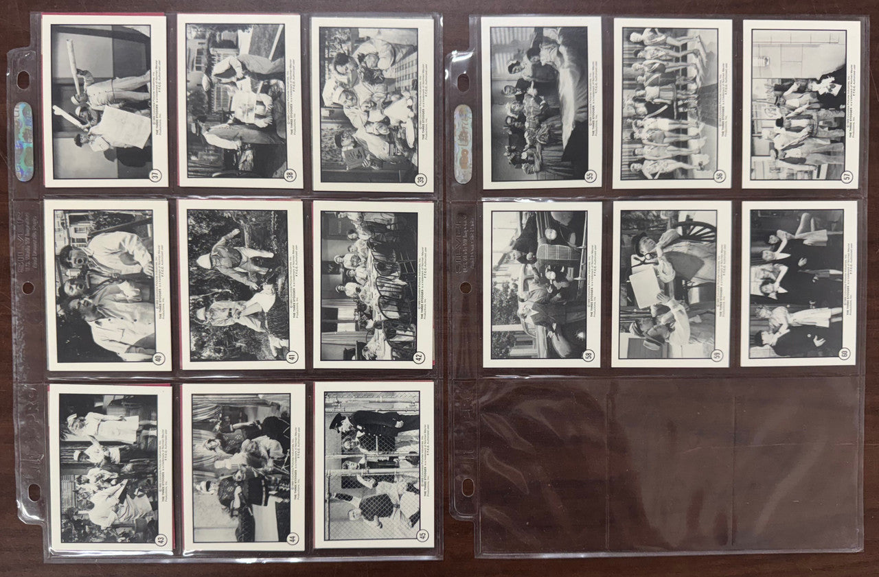 1989 FTCC The Three Stooges II Complete Card Set Red and Blue Back (60) NM