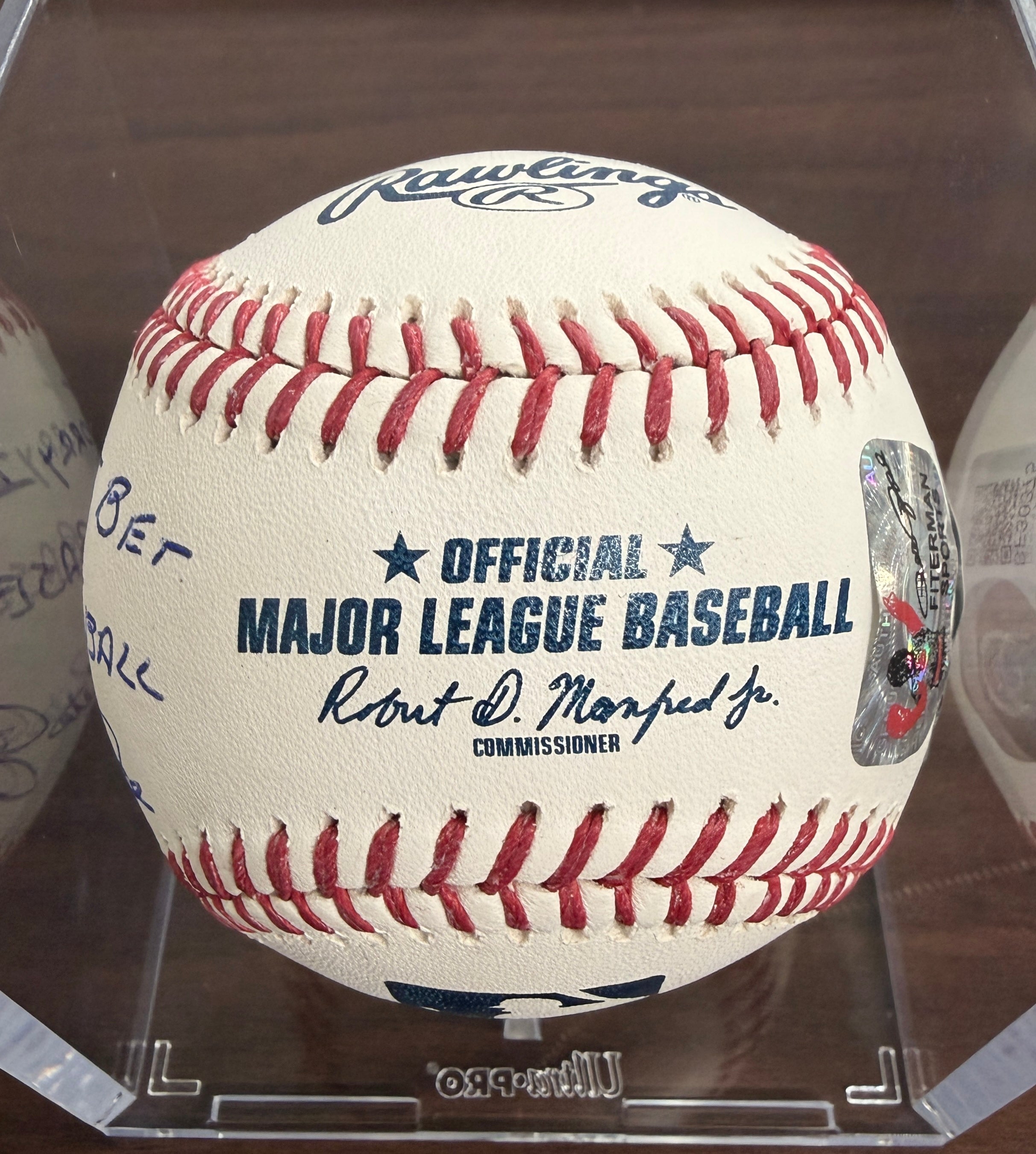 Pete Rose Signed Autographed Inscribed Rawlings OML Baseball BAS