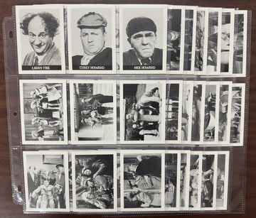 1985 FTCC The Three Stooges Trivia Complete Card Set (60) NM