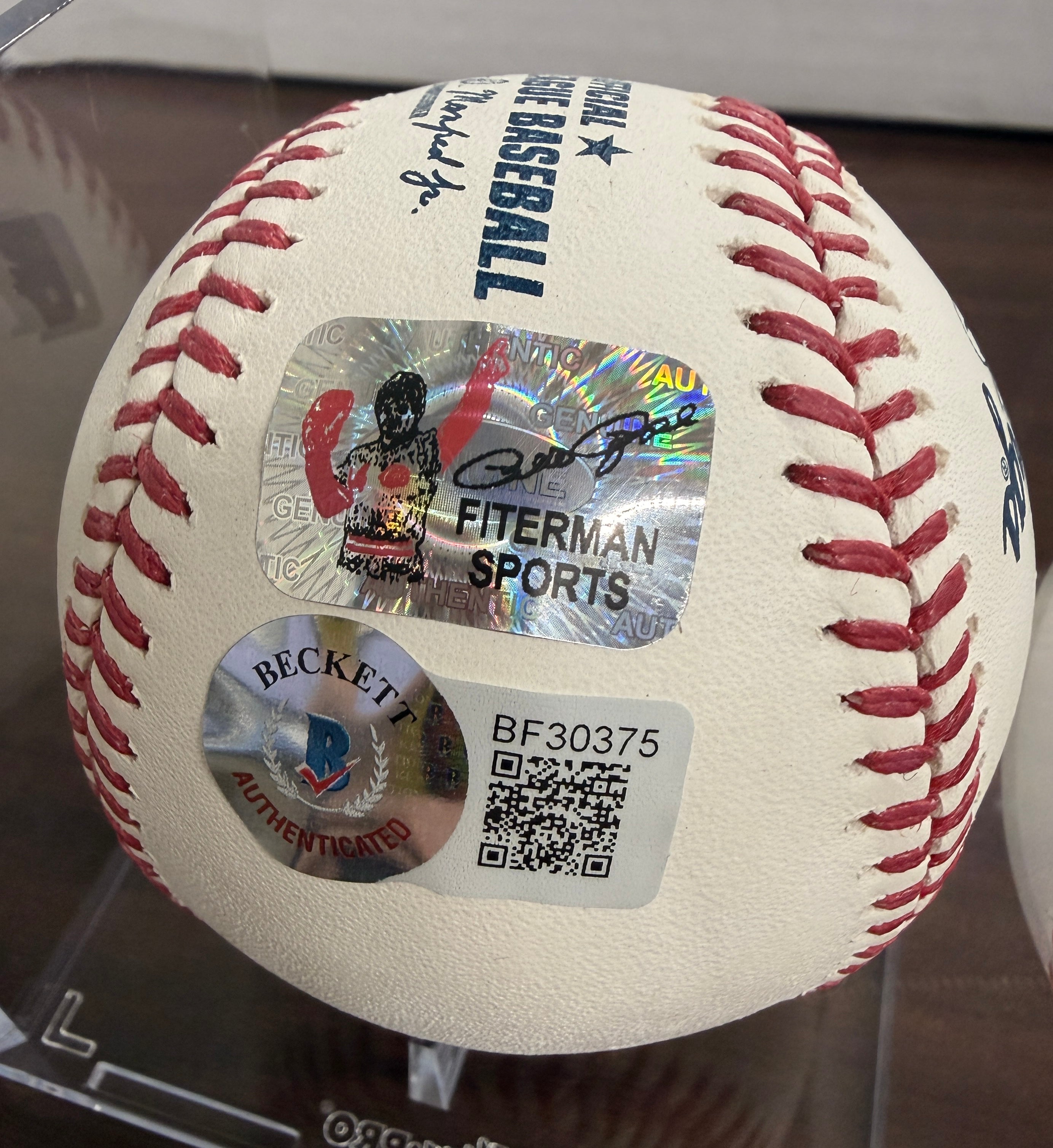 Pete Rose Signed Autographed Inscribed Rawlings OML Baseball BAS