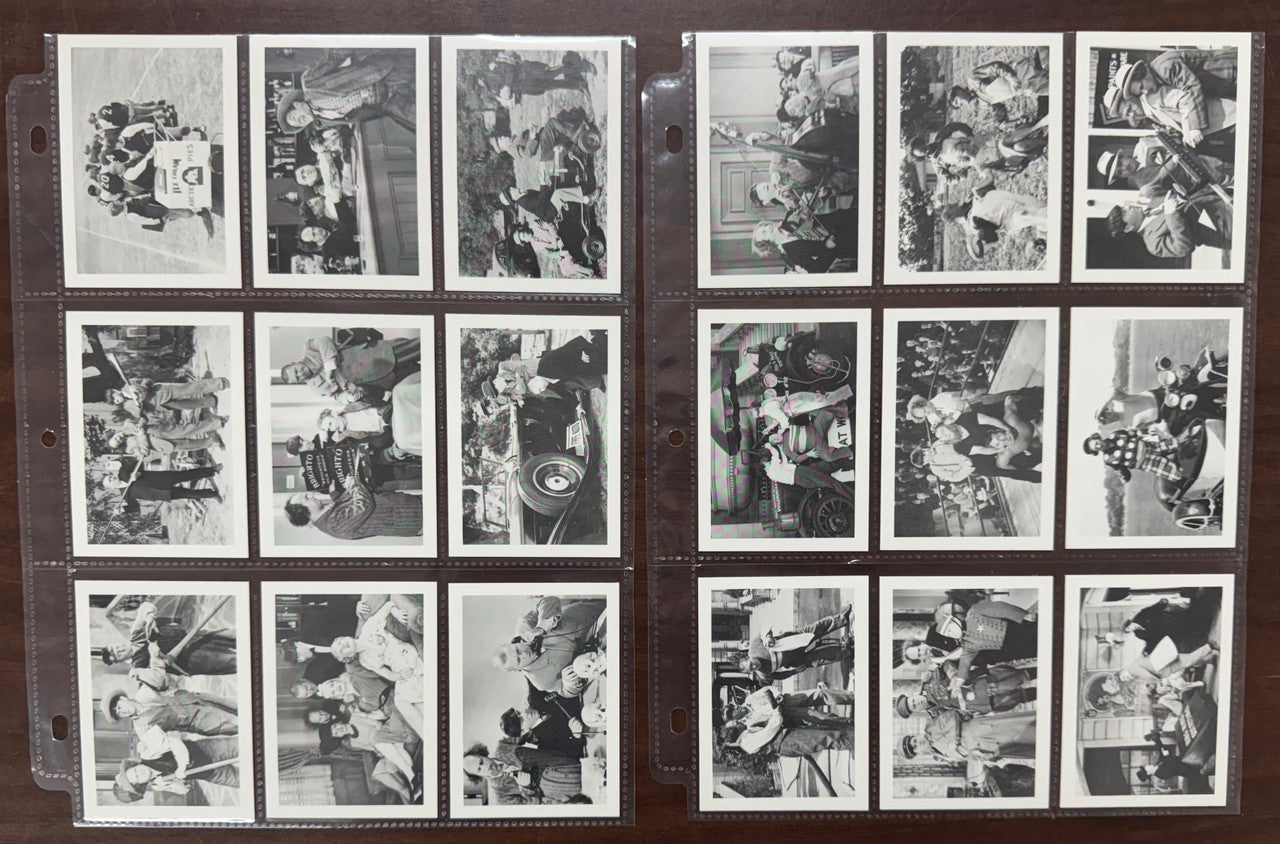 1985 FTCC The Three Stooges Trivia Complete Card Set (60) NM