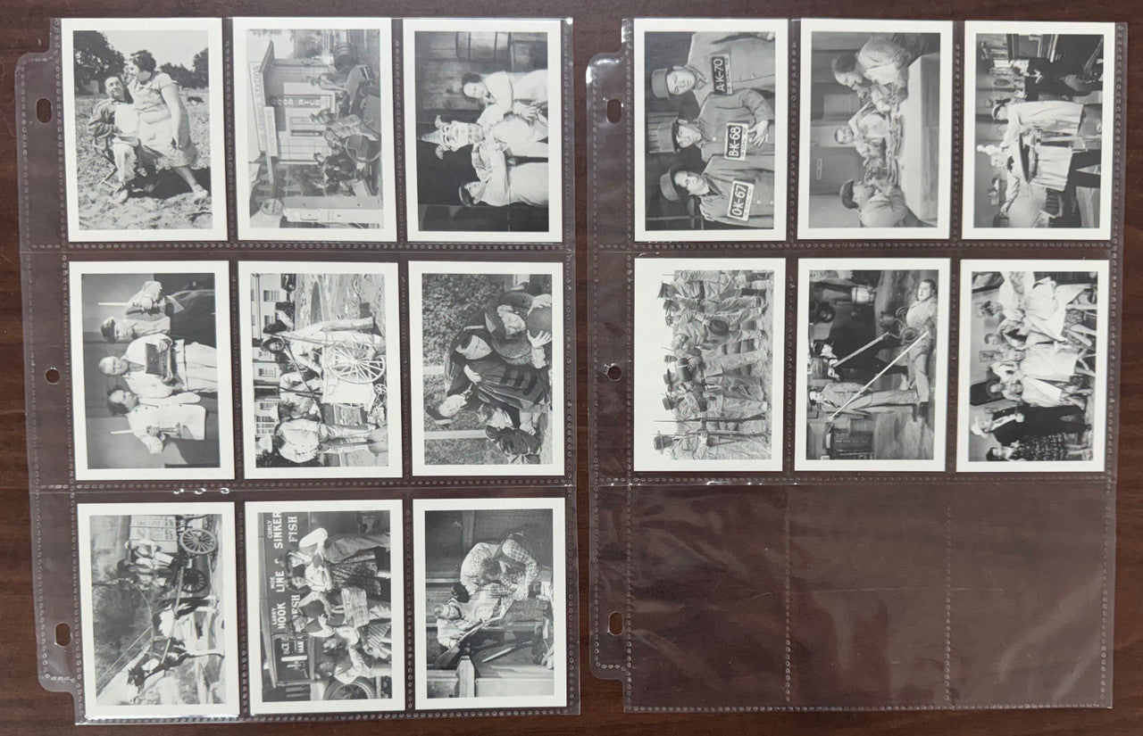 1985 FTCC The Three Stooges Trivia Complete Card Set (60) NM