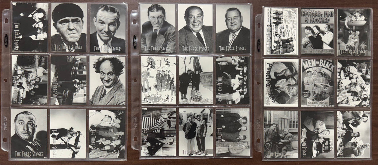 1997 DuoCards The Three Stooges Complete Card Set (72) NM