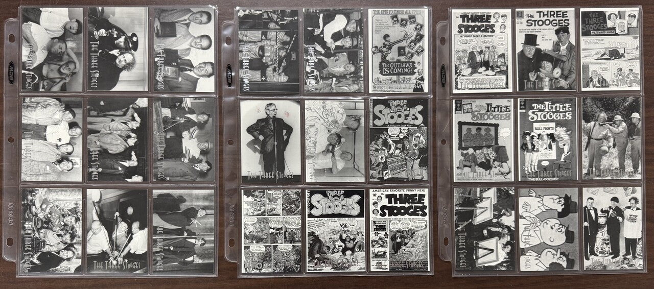 1997 DuoCards The Three Stooges Complete Card Set (72) NM