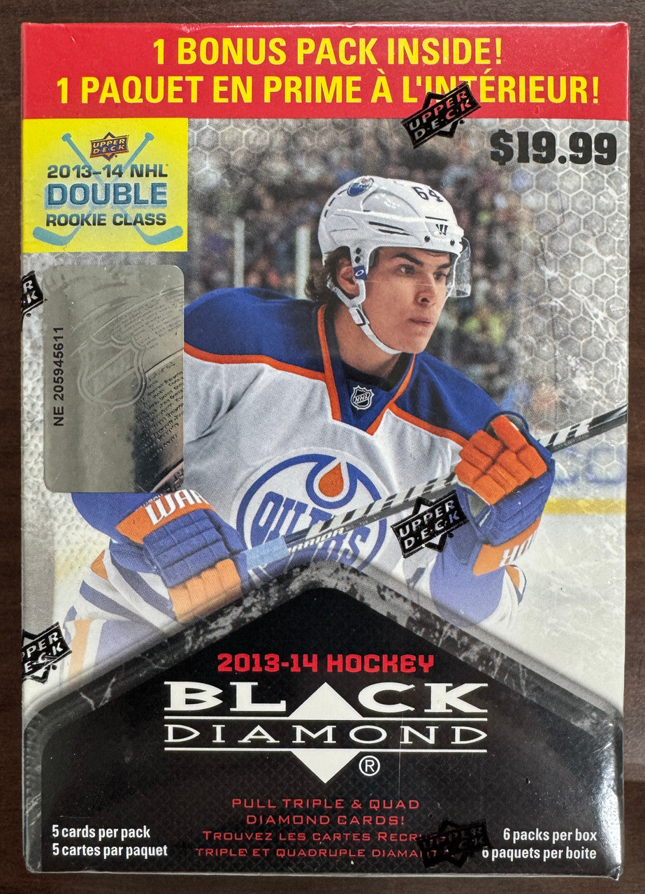 2013/14 Upper Deck Black Diamond Hockey Blaster Box Factory Sealed