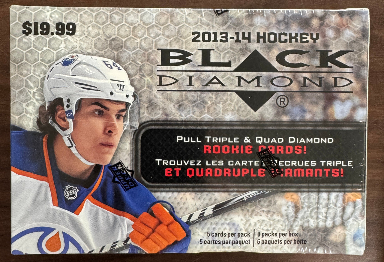 2013/14 Upper Deck Black Diamond Hockey Blaster Box Factory Sealed