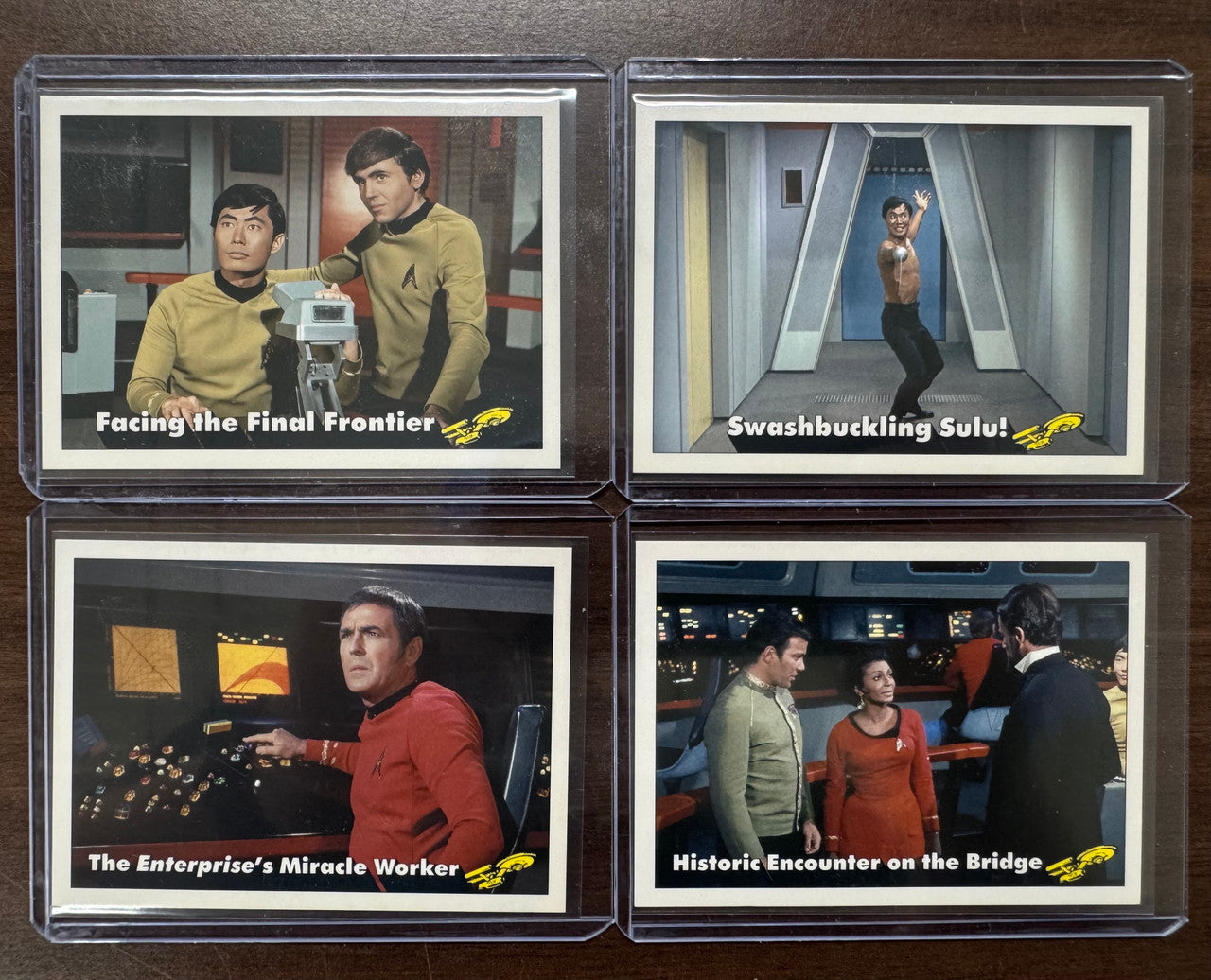 2013 Topps Star Trek Complete Promo Bonus Card Set (4) NM