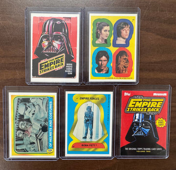 2016 Topps Star Wars Empire Strikes Back Promo Bonus Card Set (5) NM