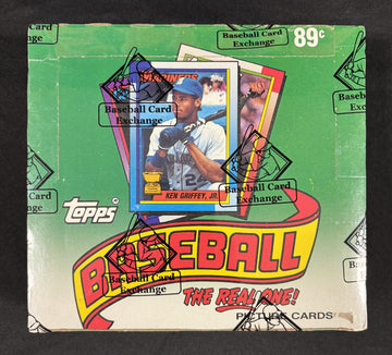 1990 Topps Baseball Cello Box BBCE Wrapped/Sealed