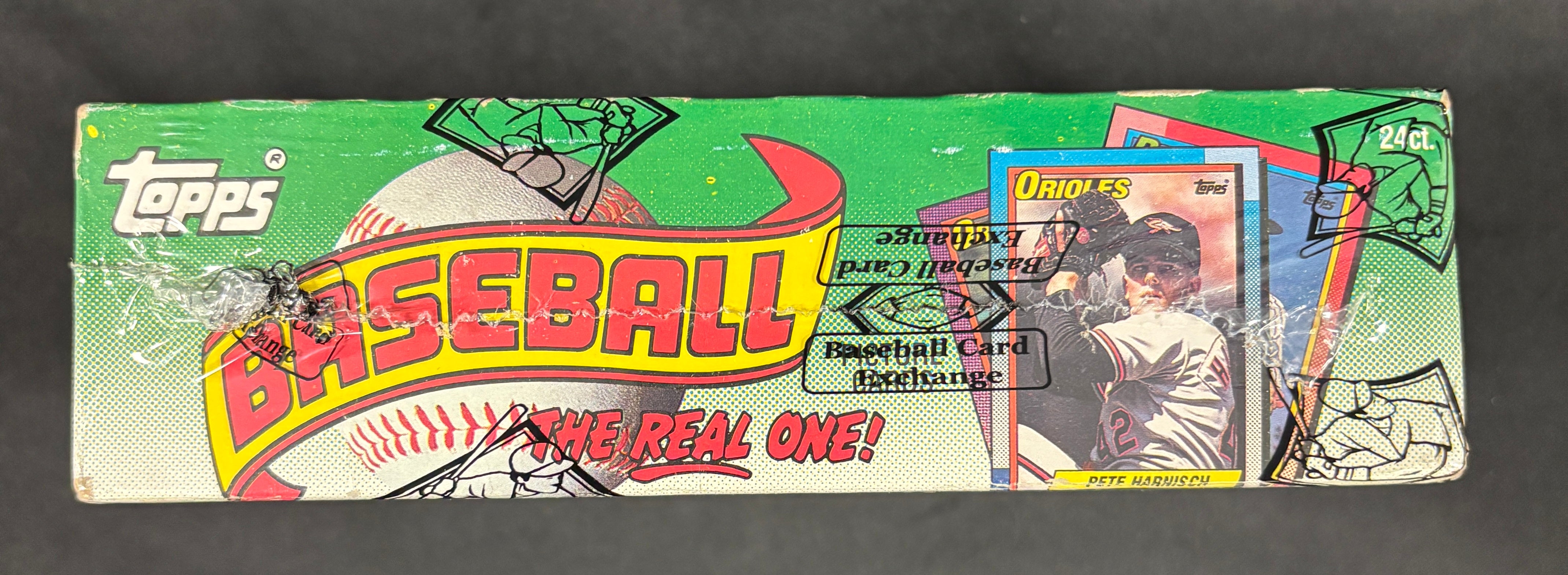 1990 Topps Baseball Cello Box BBCE Wrapped/Sealed