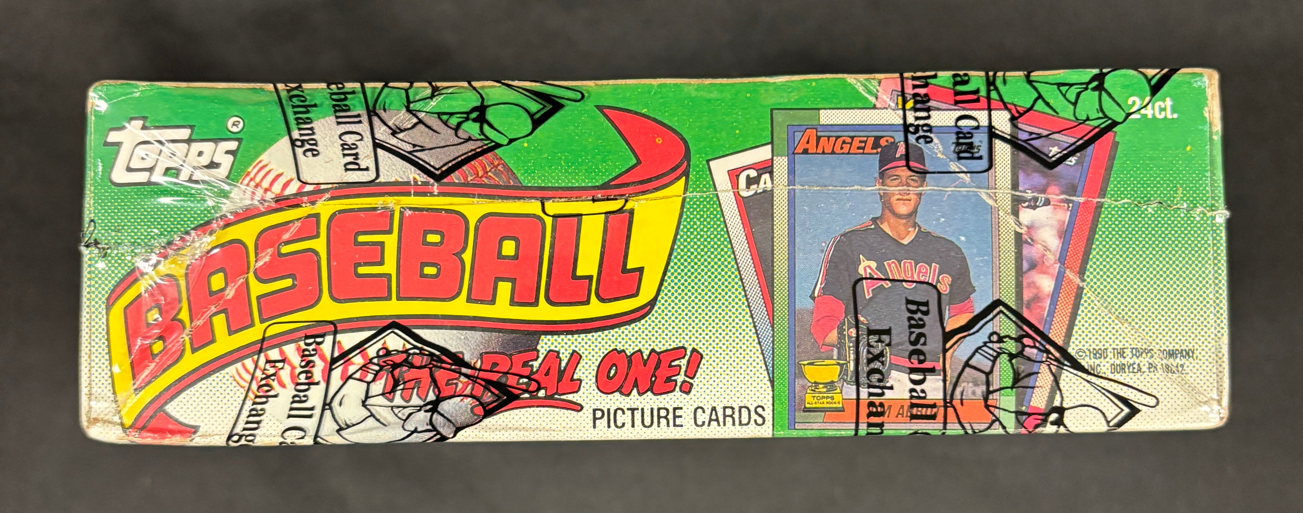 1990 Topps Baseball Cello Box BBCE Wrapped/Sealed