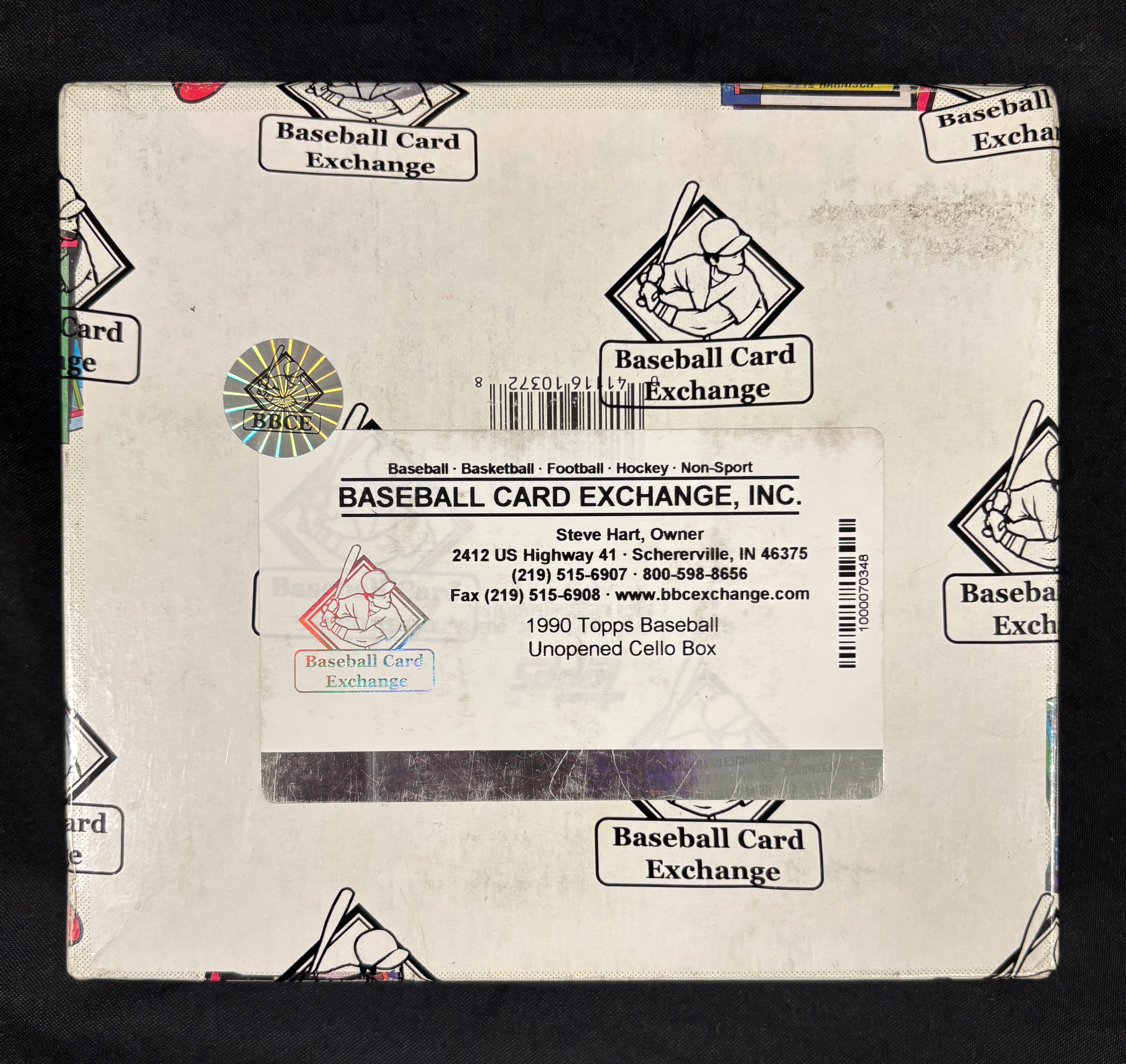 1990 Topps Baseball Cello Box BBCE Wrapped/Sealed