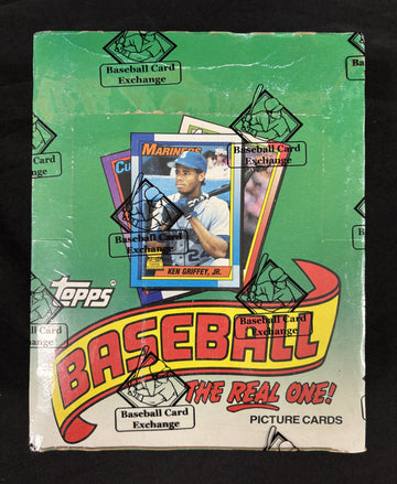 1990 Topps Baseball Rack Box BBCE Wrapped/Sealed