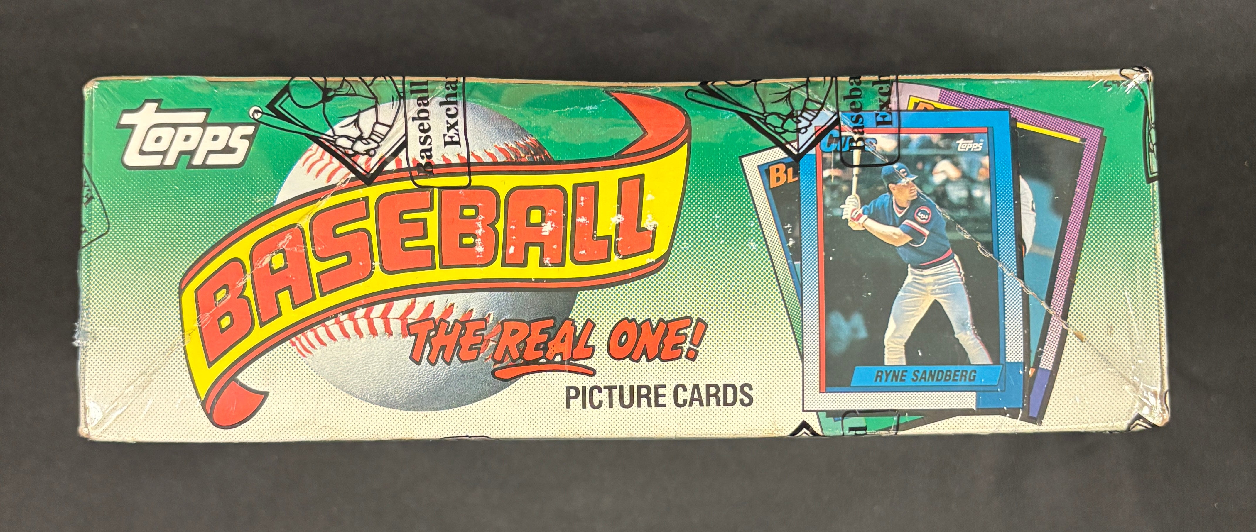 1990 Topps Baseball Rack Box BBCE Wrapped/Sealed