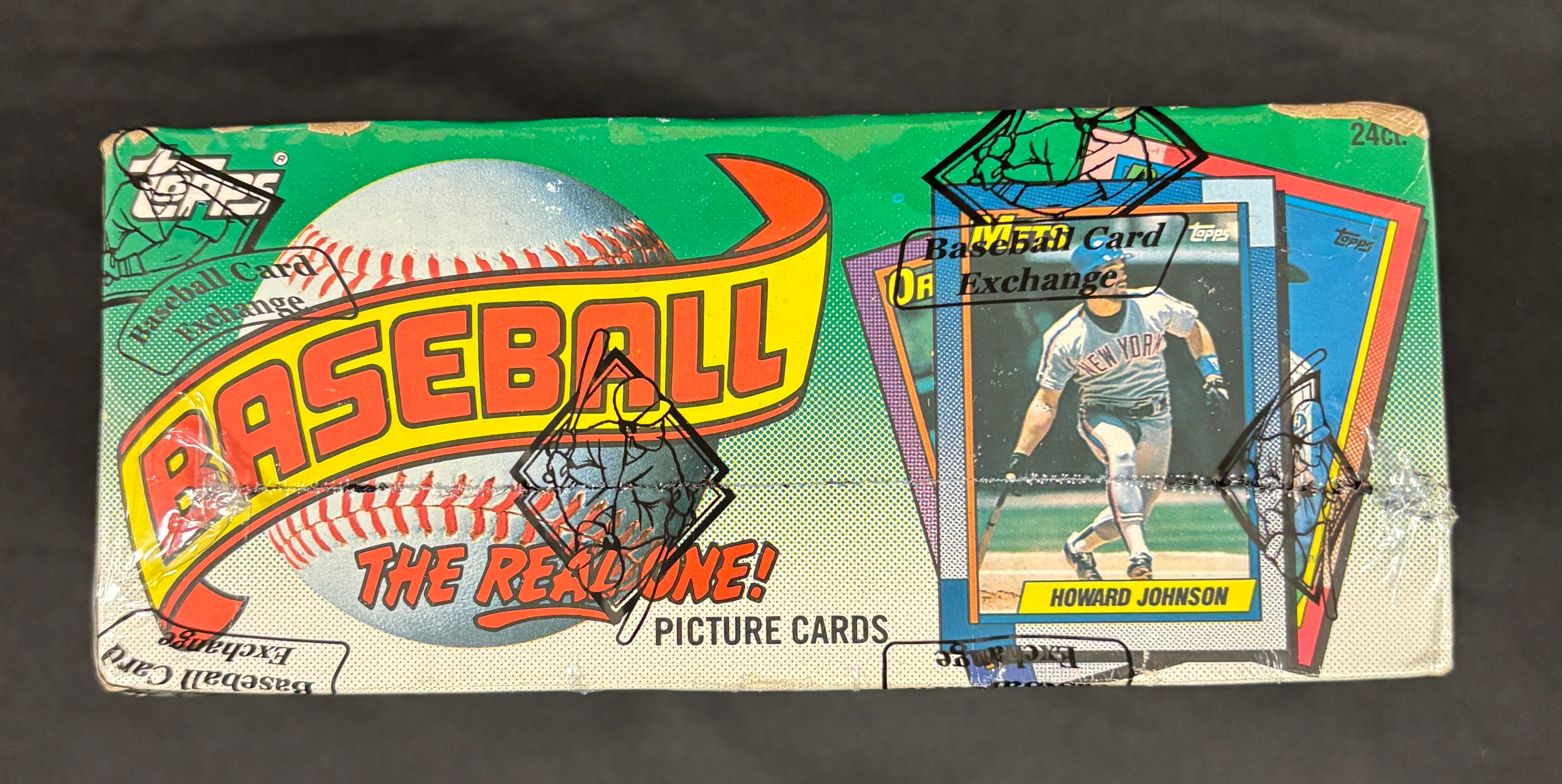 1990 Topps Baseball Rack Box BBCE Wrapped/Sealed
