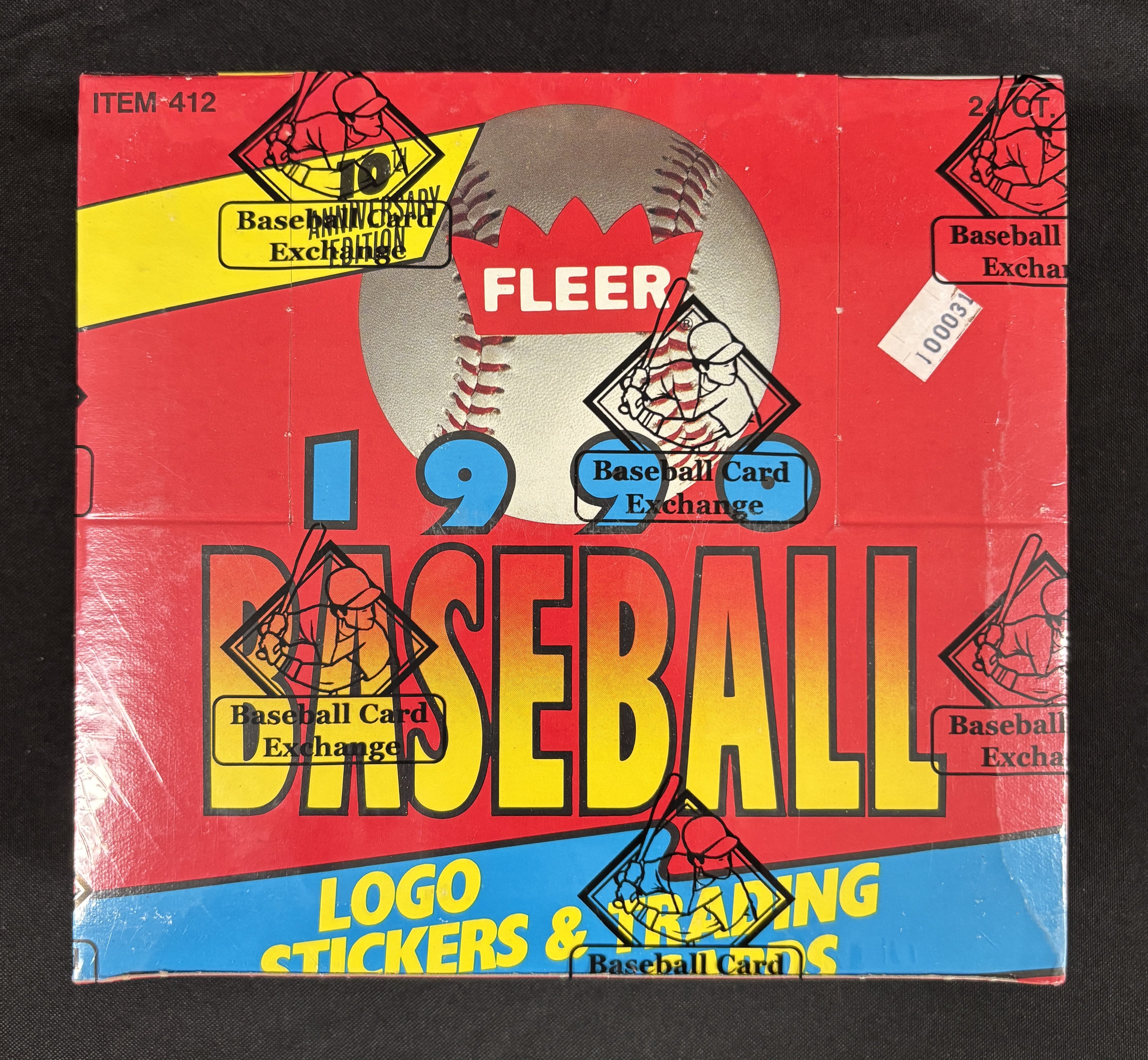 1990 Fleer Baseball Cello Box BBCE Wrapped/Sealed FASC