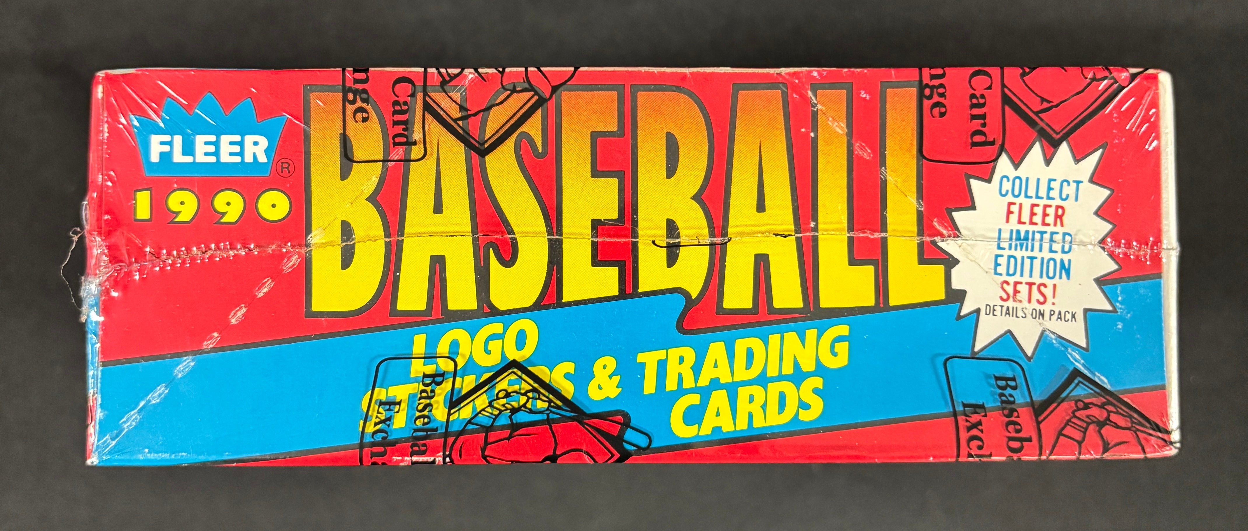 1990 Fleer Baseball Cello Box BBCE Wrapped/Sealed FASC