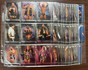 2022 SkyBox AEW Metal Universe Complete Card Set With SP High Numbers (150) NM